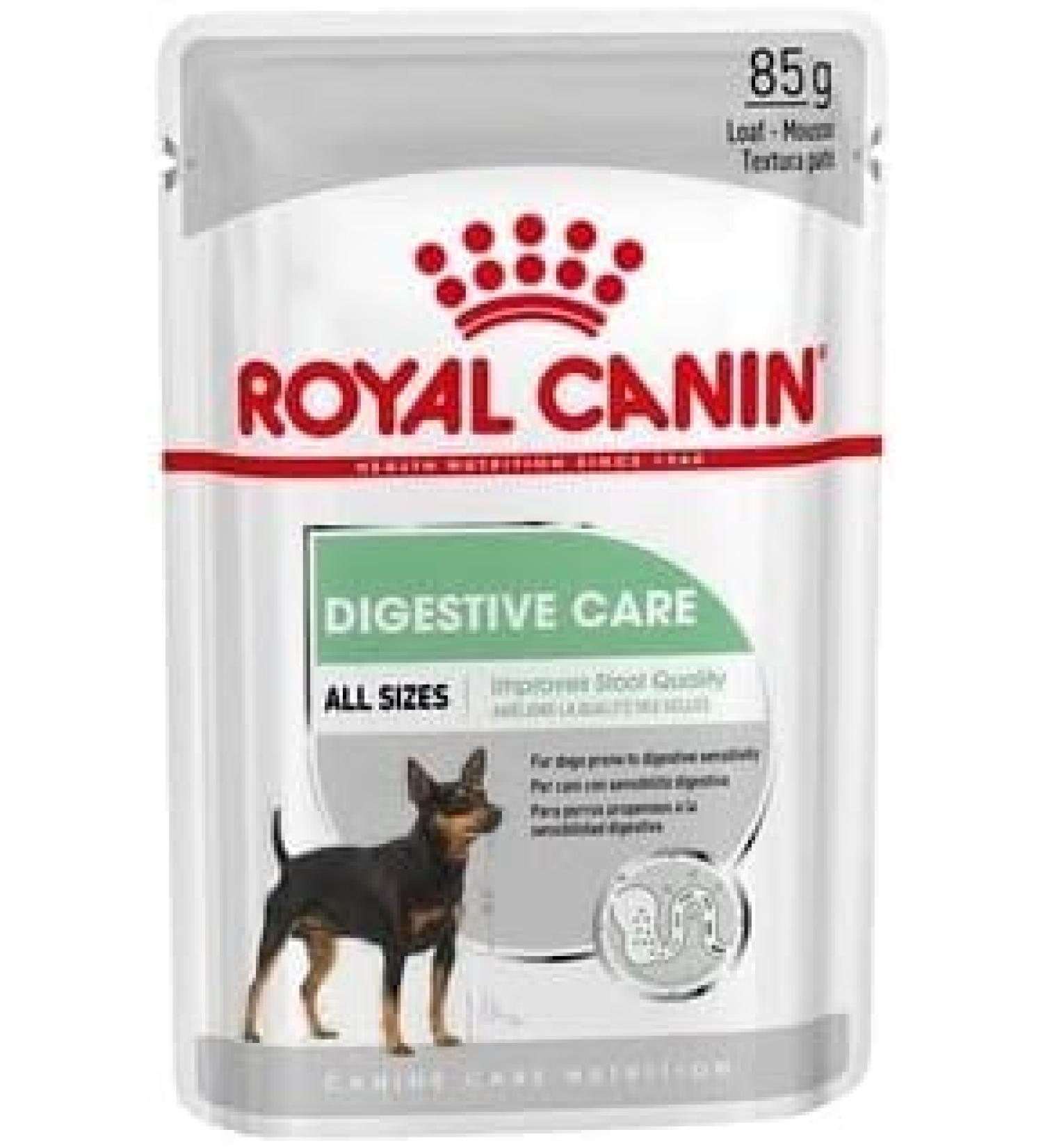 Royal Canin Digestive Care Adult Wet Dog Food 85g (Pack of 24) - Buy Online on GoSupps.com