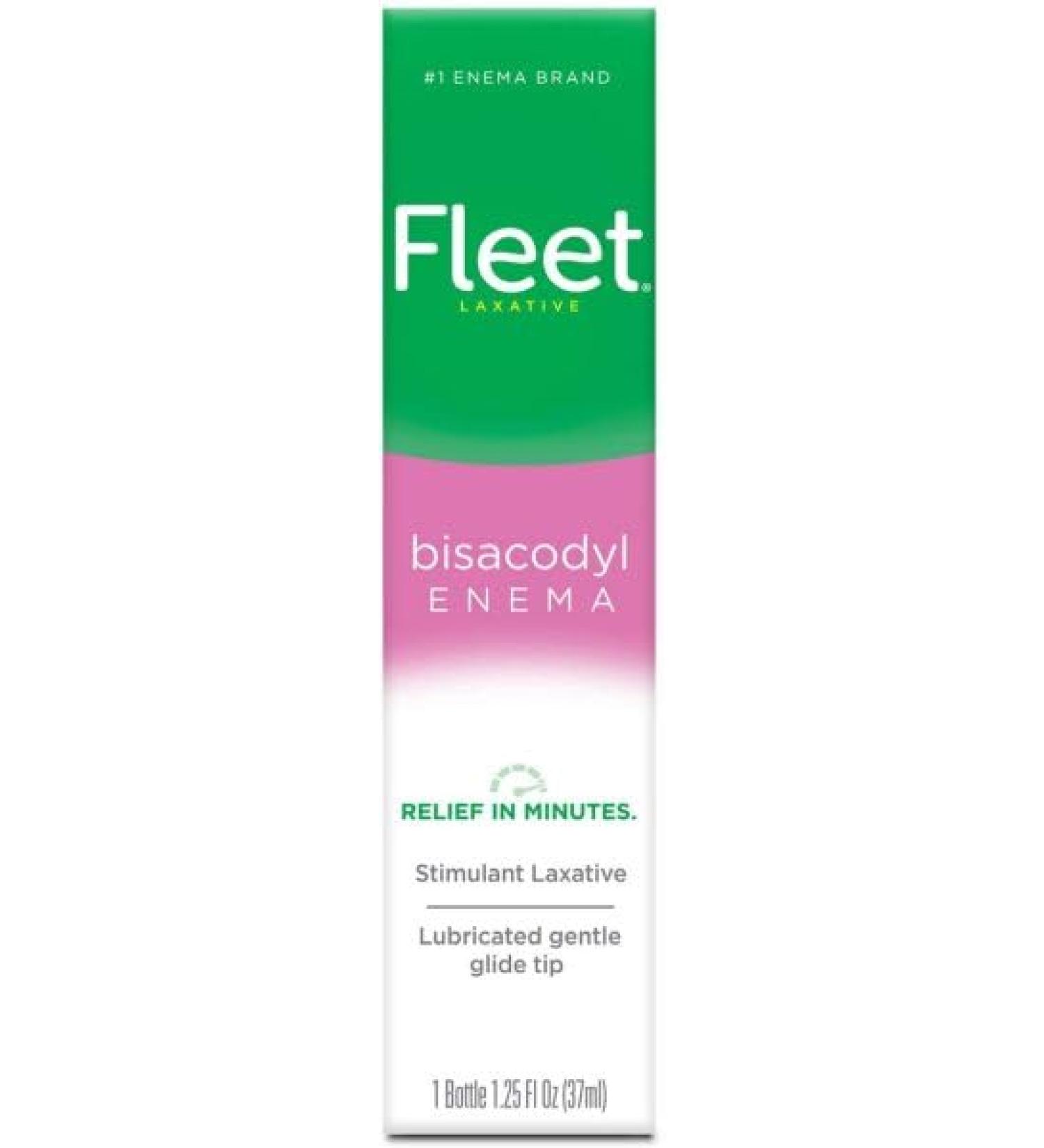 Fleet Laxative Bisacodyl Enema (1.25 fl oz) - Pack of 6 | Fast International Shipping - Buy Online on GoSupps.com