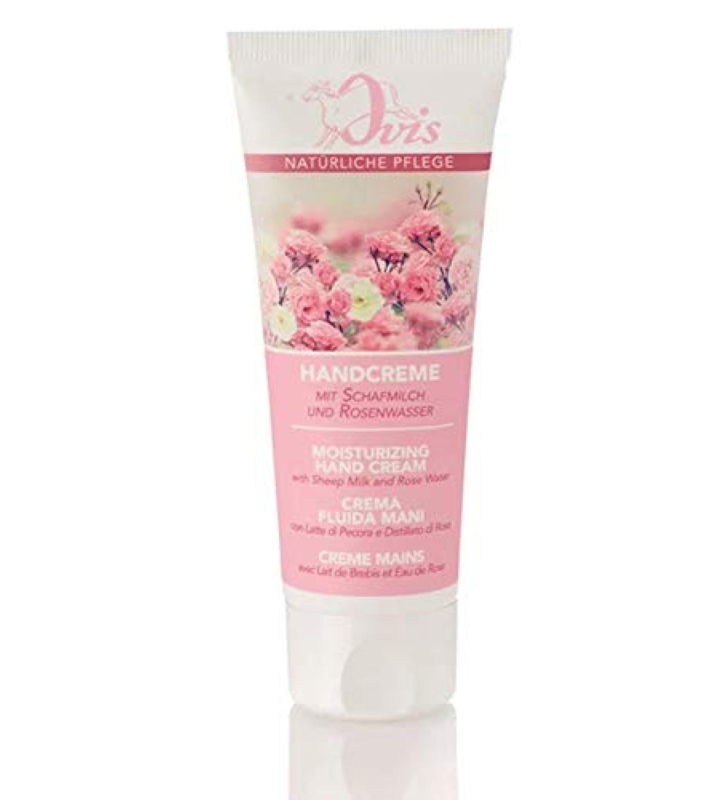 Ovis sheep milk hand cream with rose water 75 ml