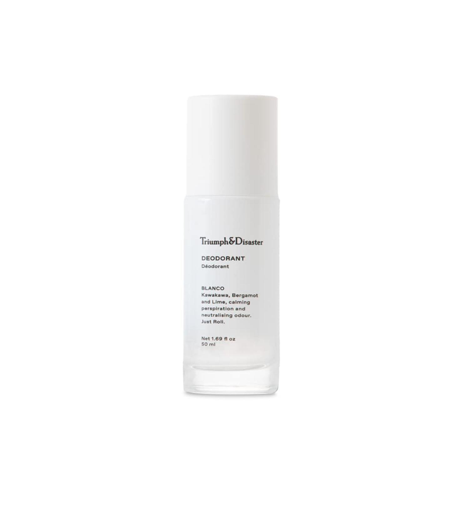 Triumph & Disaster | Blanco Deodorant | Roll-On Deodorant for Men - Odor Controlling 1.69 oz - Buy Online on GoSupps.com