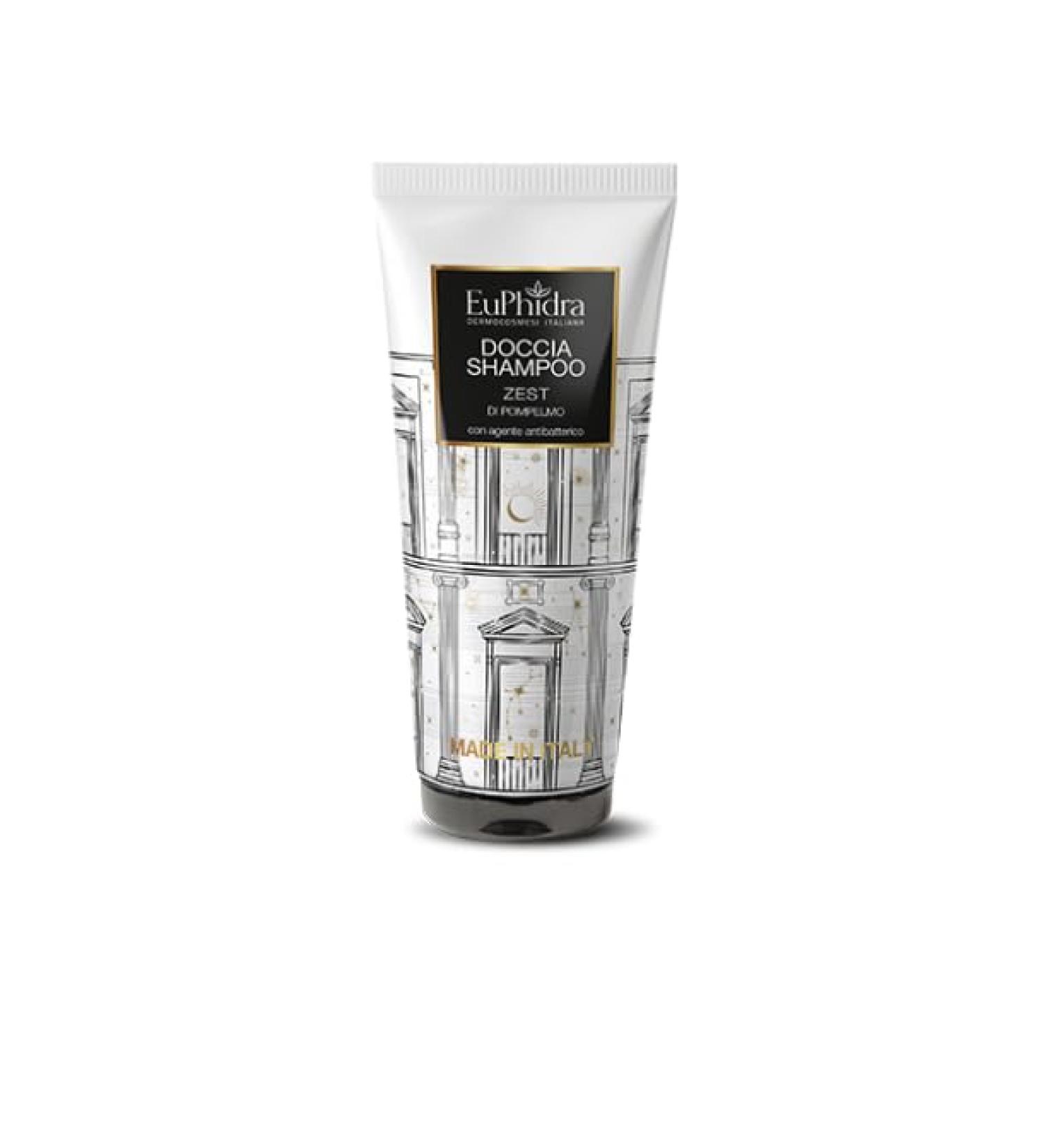 Euphidra Euphidra Grapefruit Zest 2 in 1 Shower Shampoo Gentle Body & Hair Cleanser 200ml