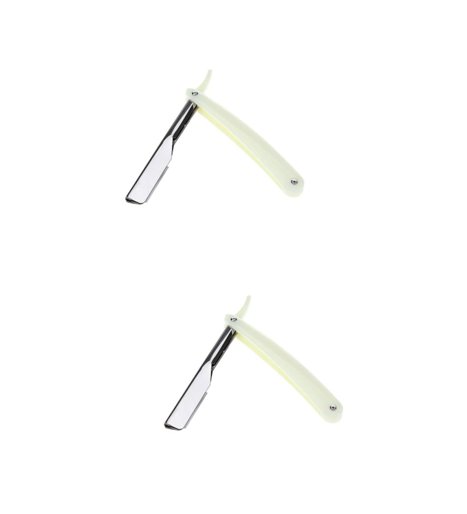 Minkissy 4-Piece Folding Razor Set for Men - Premium Quality Barbier Razors in Gold & Silver - International Shipping Available! - Buy Online on GoSupps.com