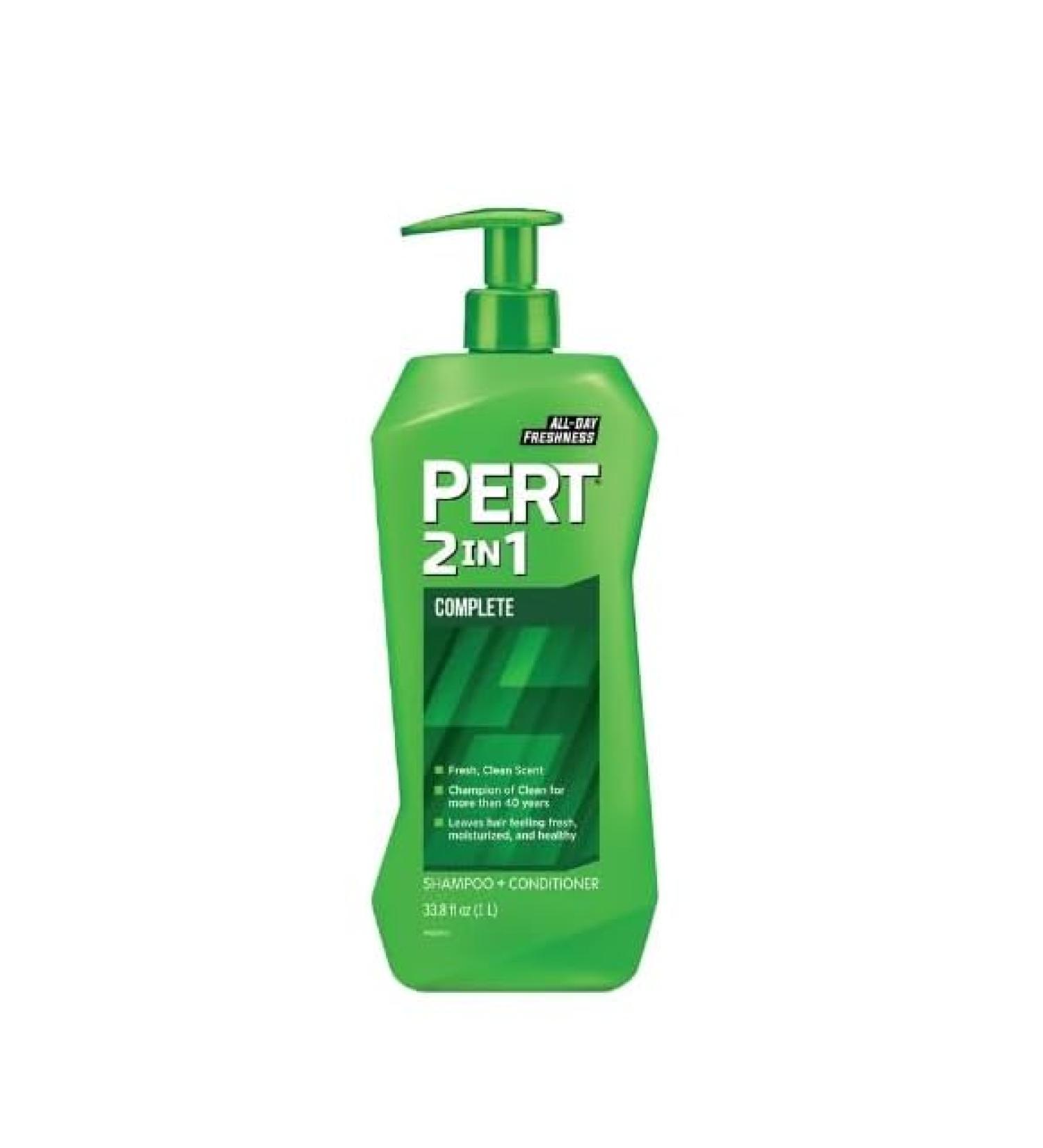 Buy P e r t 2-in-1 Complete Clean Shampoo & Conditioner for All Hair Types - 33.8 fl oz | International Shipping Available - Buy Online on GoSupps.com
