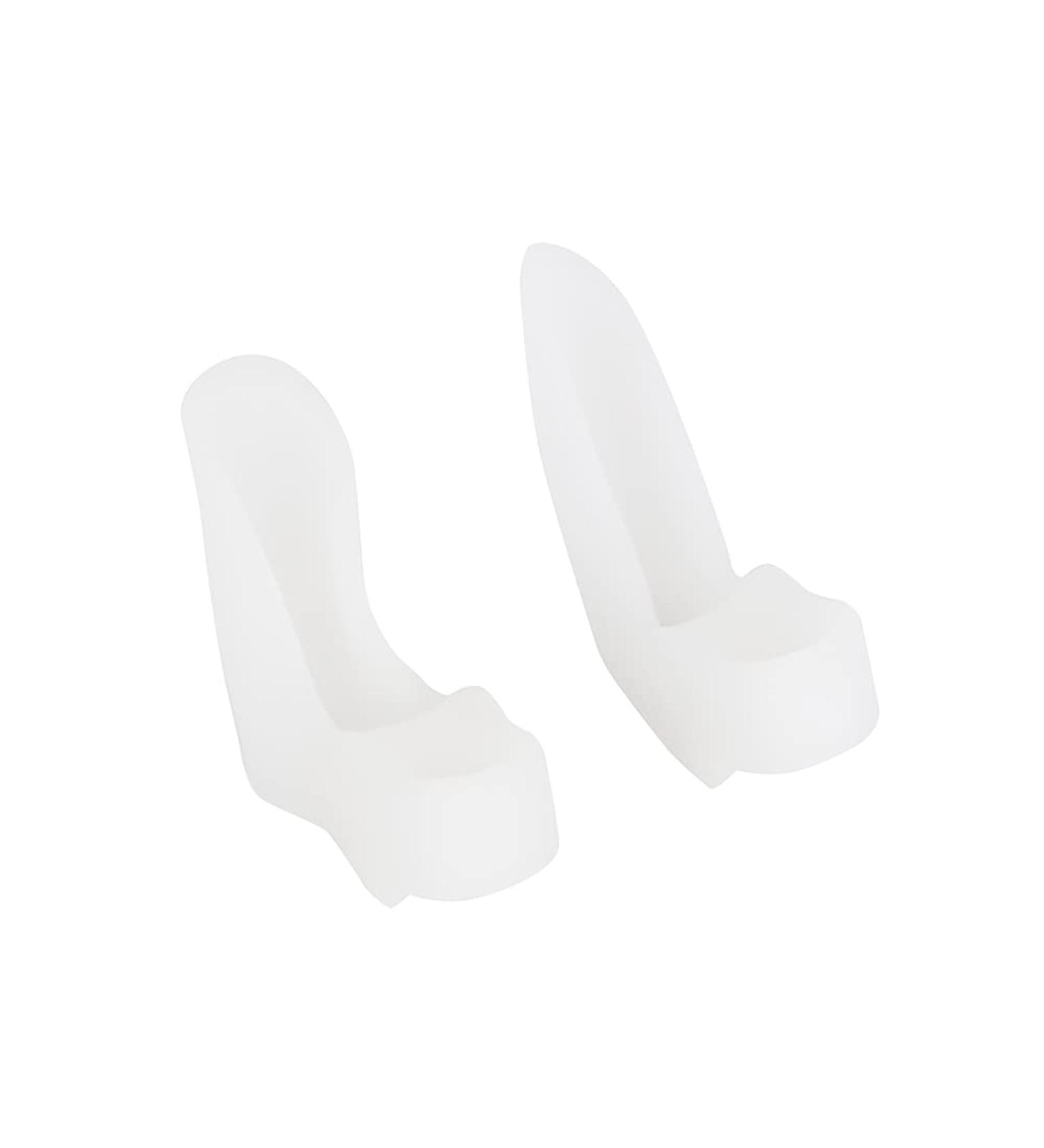 2 Pcs Gel Silicone Toe Separator Bunion Straighteners for Women | Toe Straightener Alignment for Feet - Buy Online on GoSupps.com