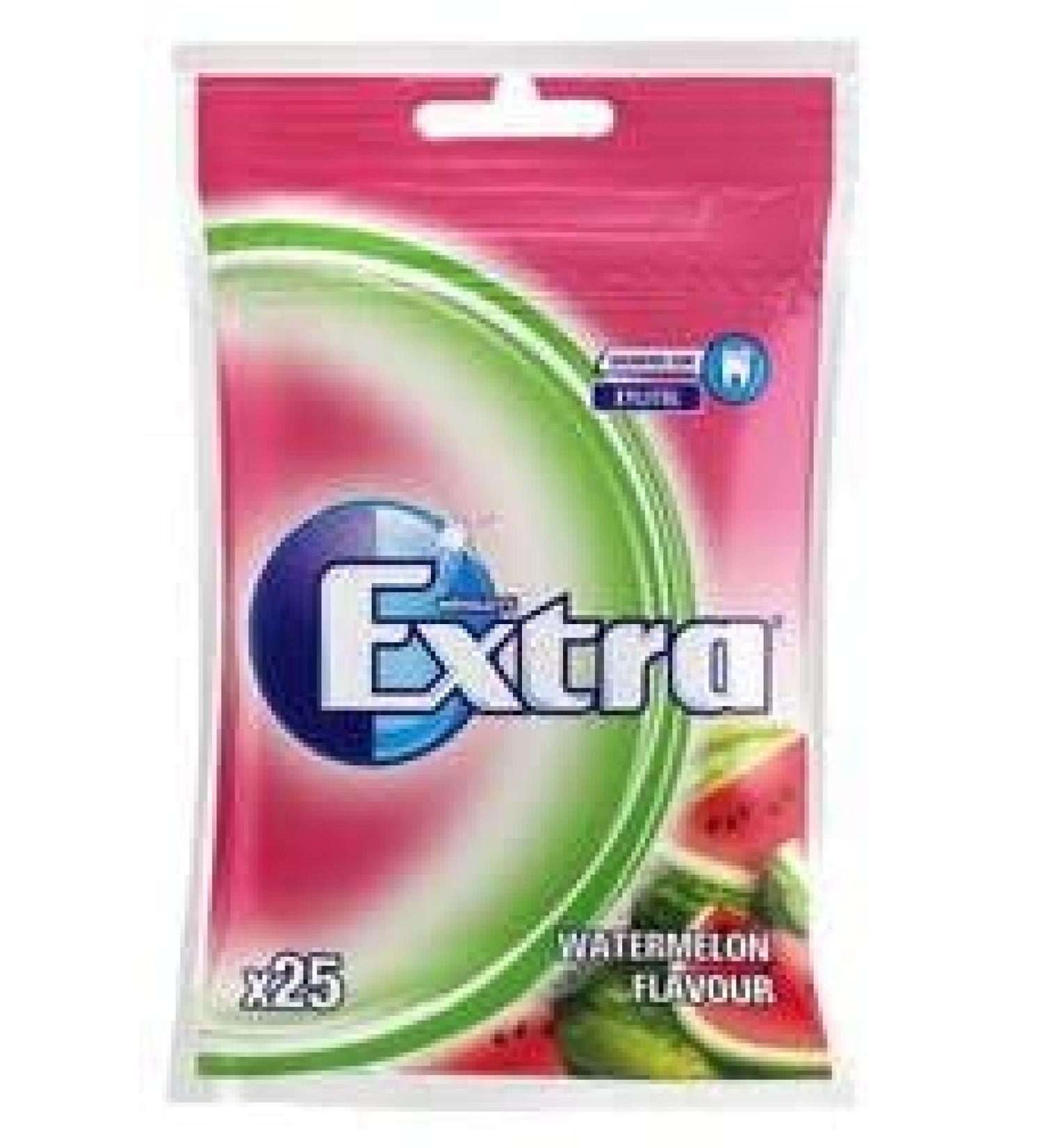 EXTRA Chewing Gum Watermelon Flavour 35gm - A tasty Chewing Gum with Watermelon Flavour