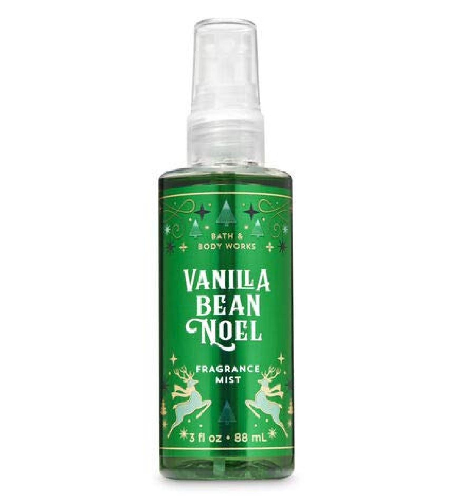 White Barn VANILLA BEAN NOEL Travel Size Fine Fragrance Mist 3 Fluid Ounce