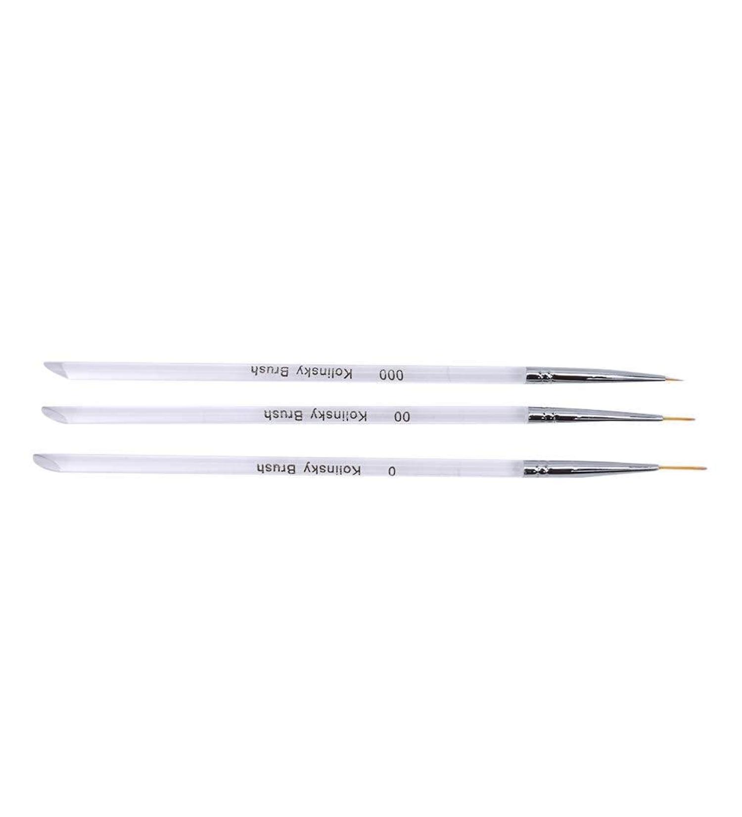 Nail Brush Line Pen Nail Brush Nail Art Brush Set Nail Art Design DIY Paint Pen Set Detail Drawing Striping Line Tool Kit Superior Quality and CreativeNice Processed - Buy Online on GoSupps.com