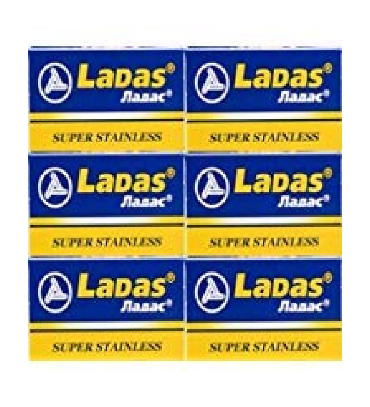 30 Ladas Super Stainless Double Edge Razor Blades