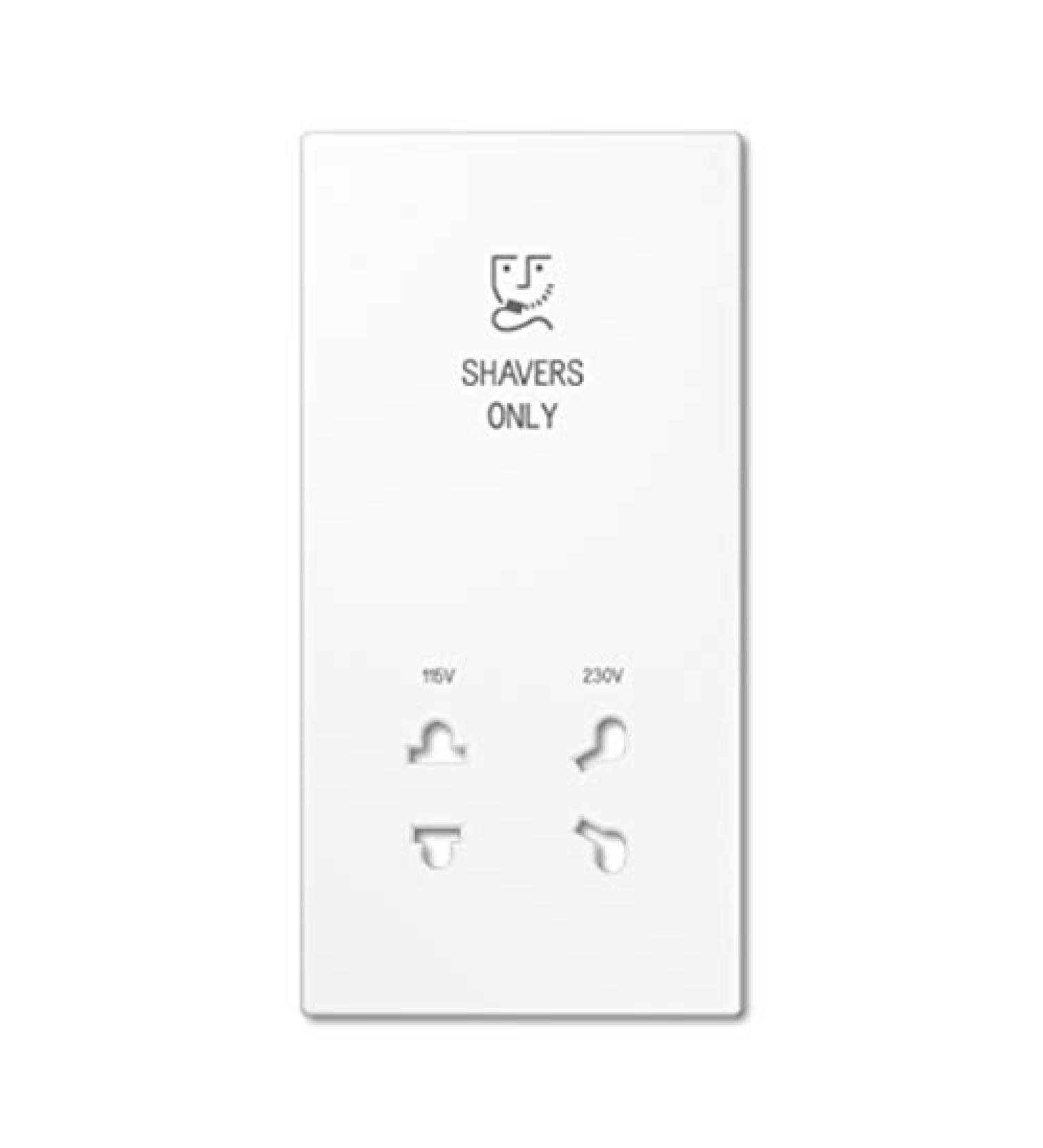 Plate/base for razors white alpino