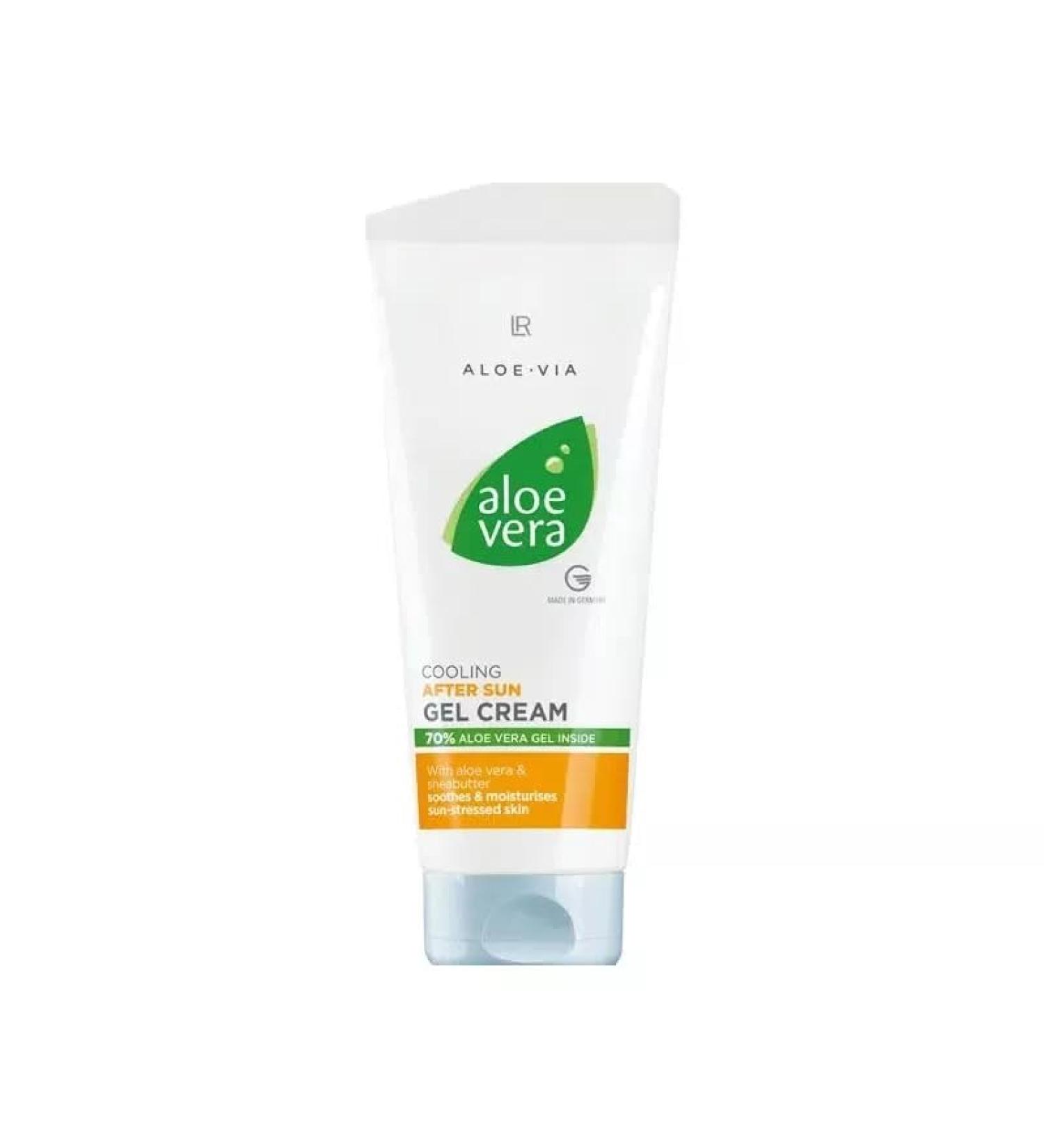 LR Health&Beauty Aloe Via Aloe Vera After Sun Cooling Gel Cream Body Care 200 ml./6.7 fl.oz.