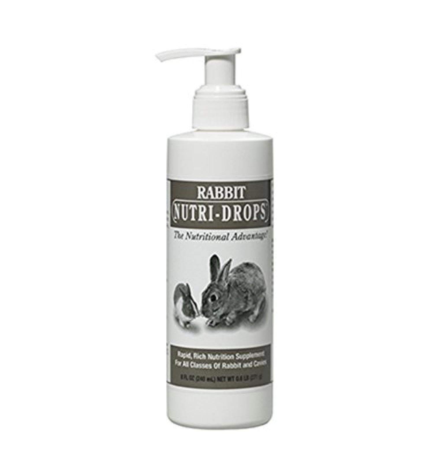 Bovidr Nutri-Drops for Rabbit & Cavy 8oz