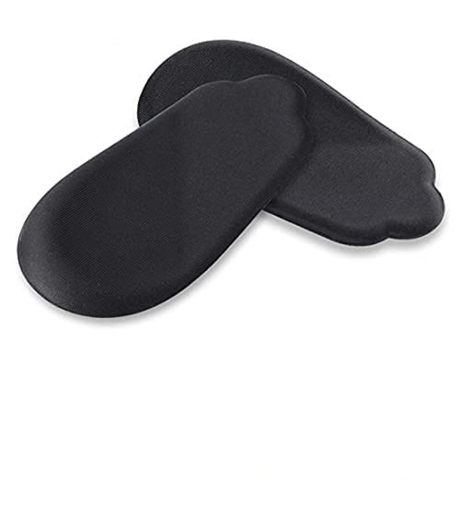 Haofy Gel Heel Pillow for Heel Spurs - 2 Pairs Orthopedic Insoles for Achilles Support - Over Supination & Pronation - Black (4 Pack) - Buy Online on GoSupps.com