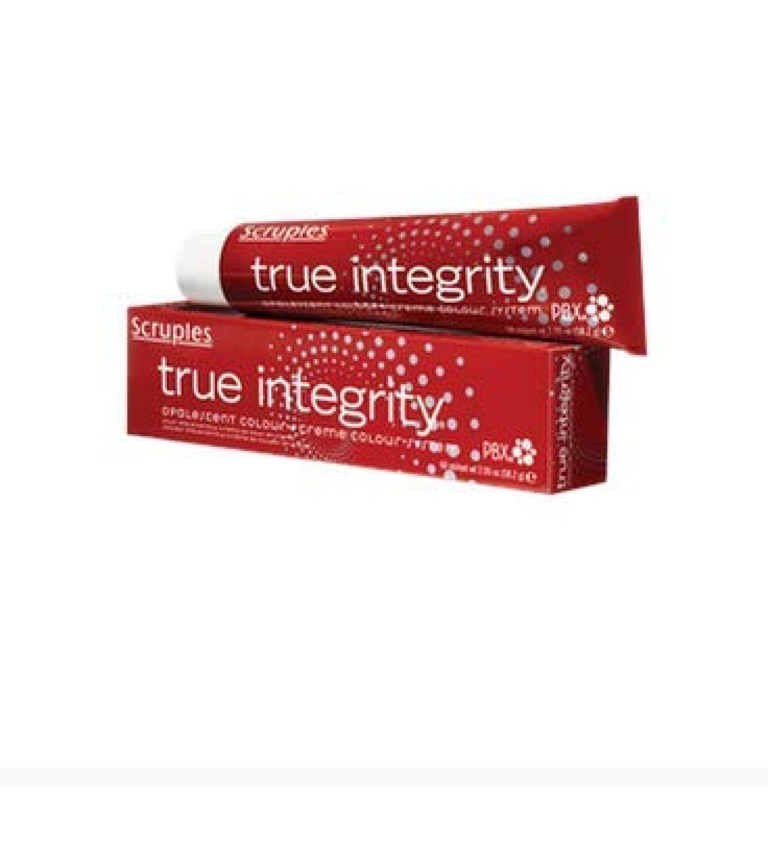 SCRUPLES TRUE INTEGRITY OPALESCENT 5RR ROUGE MARRON