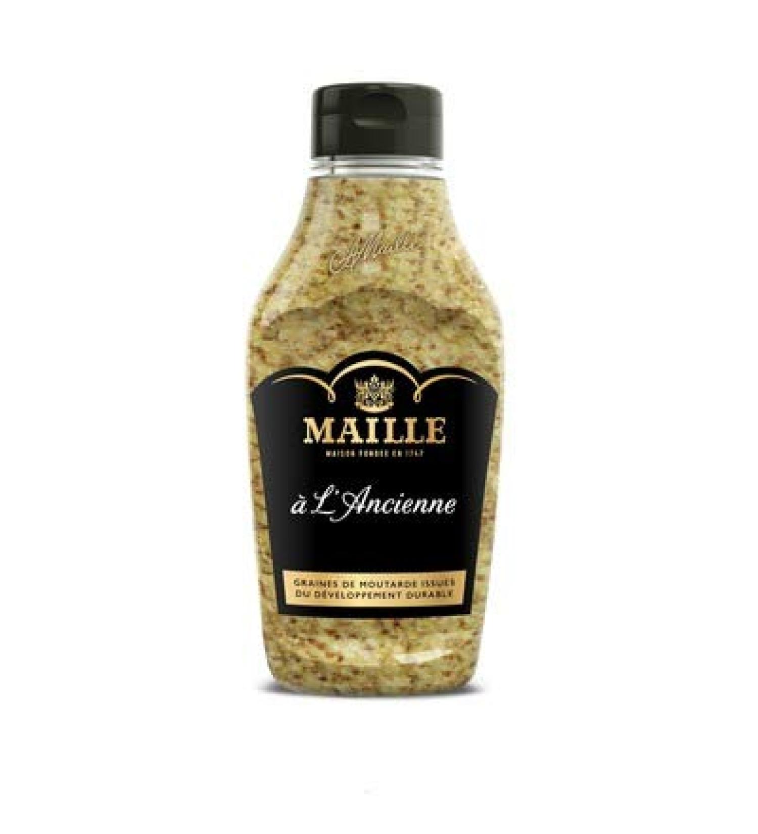 Maille Old fashioned mustard - The bottle of 240 g