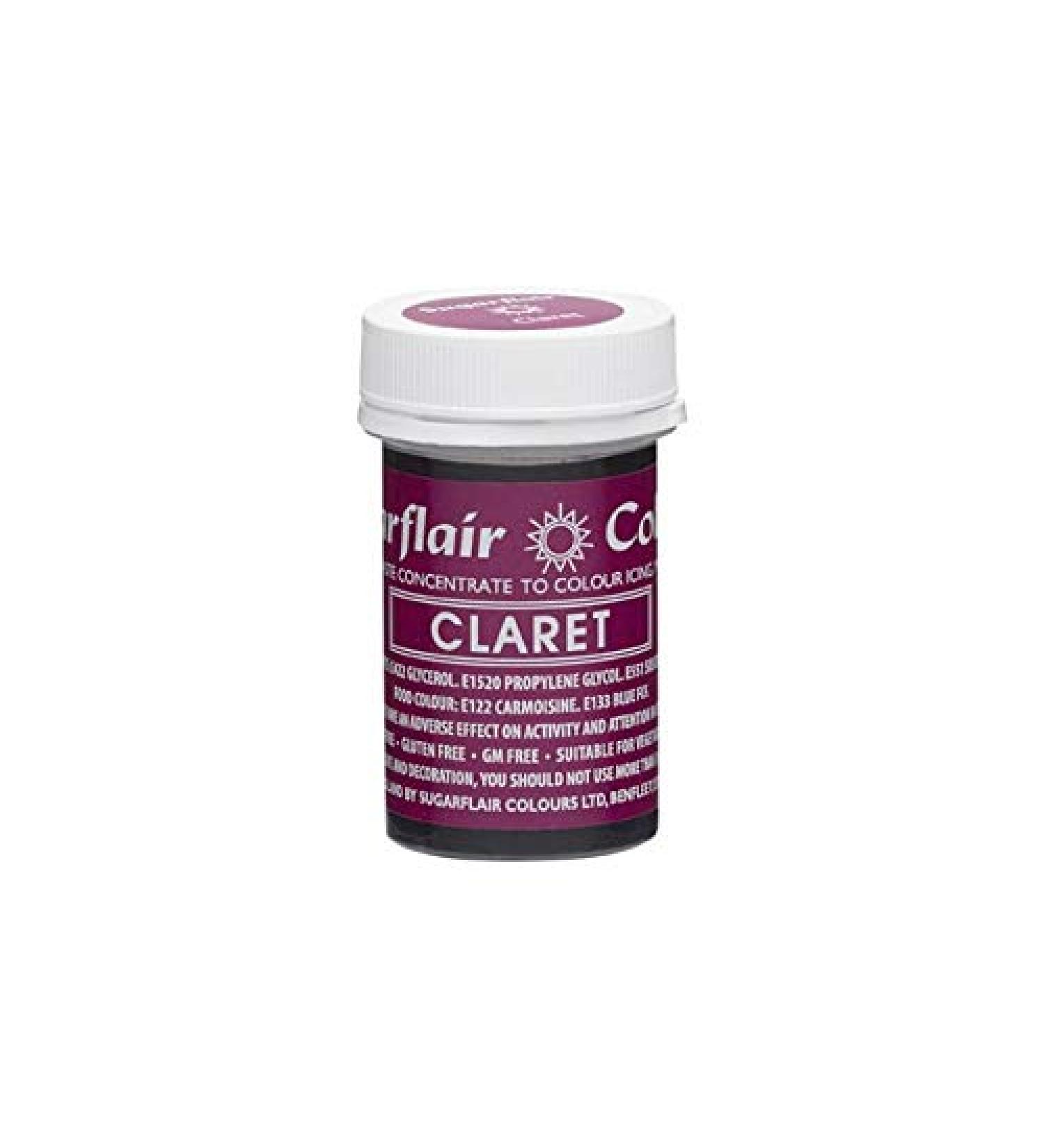 Claret Spectral Paste by Sugarflair 25g - Buy Online on GoSupps.com
