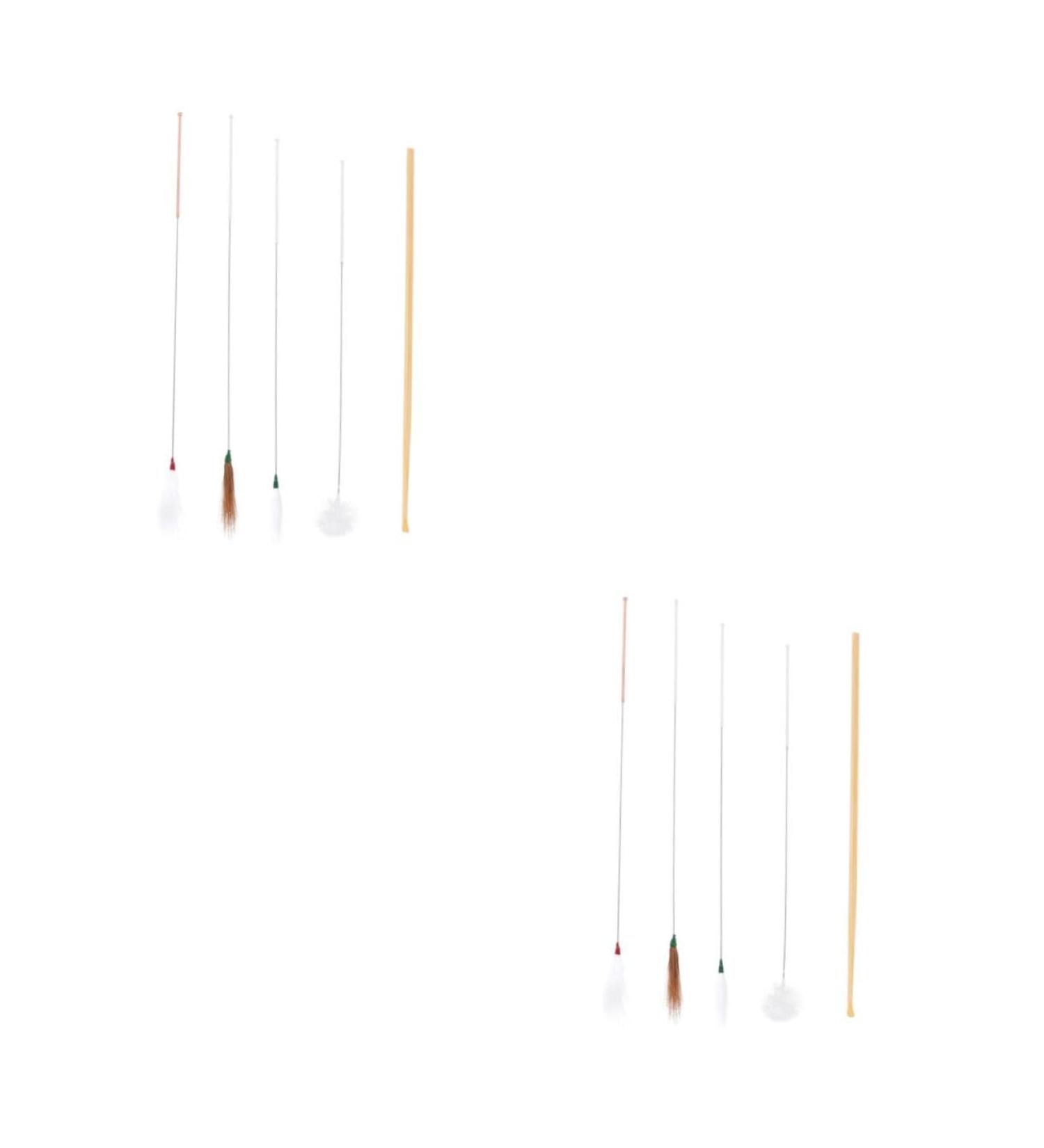 Healeved 2sets Ear Cleaning Tools Professional Ear Wax Removal Kit Needle Goose Chicken Hair for Home Use - Buy Online on GoSupps.com