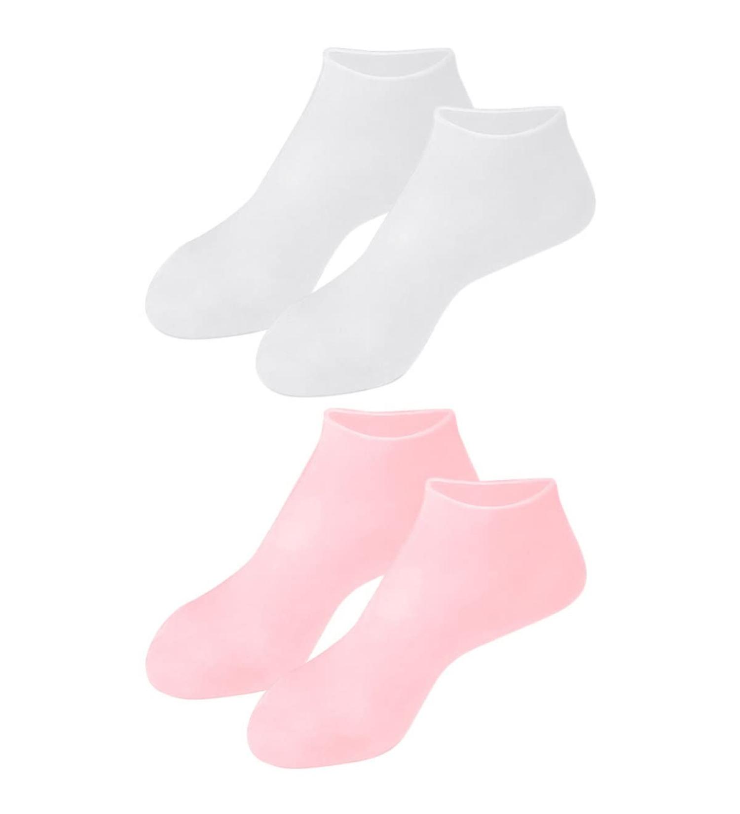 Beaupretty 2 Pairs Exfoliating Moisturizing Socks Calcetines Para Mujer Cracked Heel Socks Features Socks for Women Non Socks Toe Spa Masks Pedicure Lotion Spa Socks Girl Sebs Foot Mask Care - Buy Online on GoSupps.com