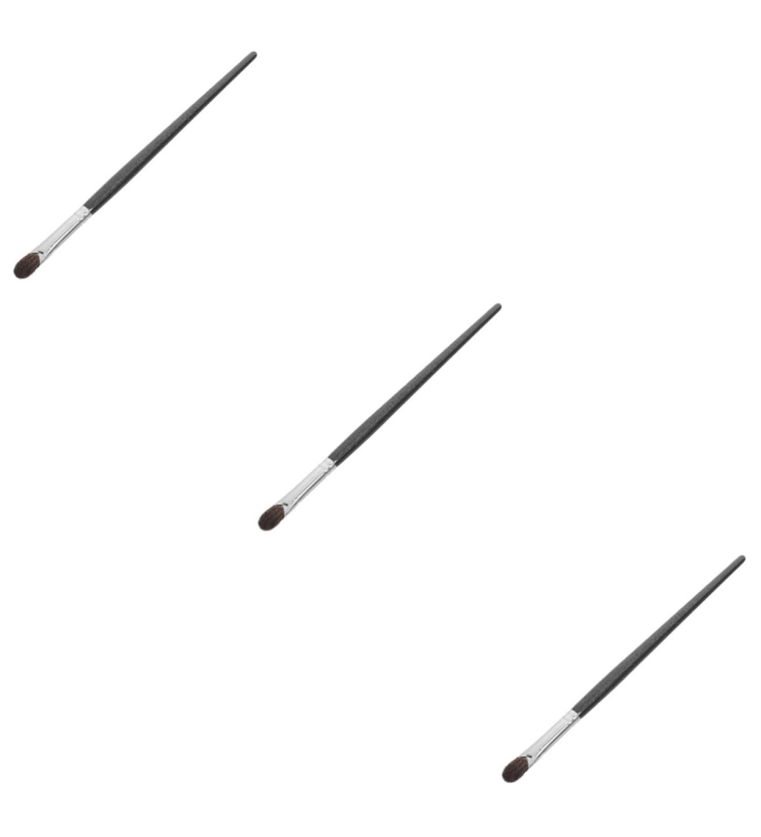 NOLITOY 3pcs Animal Hair Makeup Brush Women Makeup Brush Convenient Brush Supple Makeup Brush Makeup Tool 17.70X0.70X0.70CMx3pcs Blackx3pcs - Buy Online on GoSupps.com