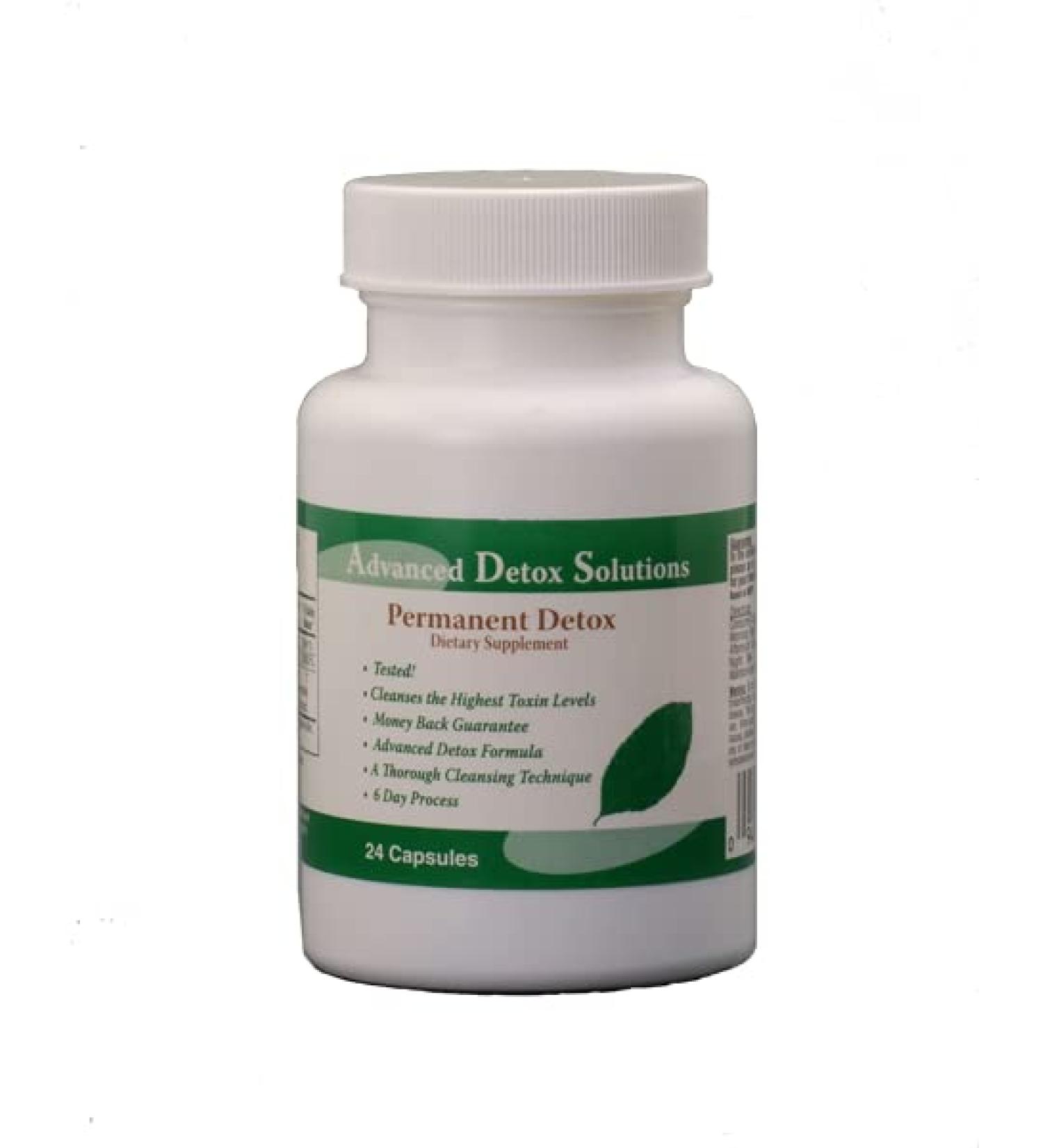 6-Day Permanent Detox Cleanse by Advanced Detox Solutions | Milk Thistle | GMP Certified | Liver & Overall Health Support - Buy Online on GoSupps.com