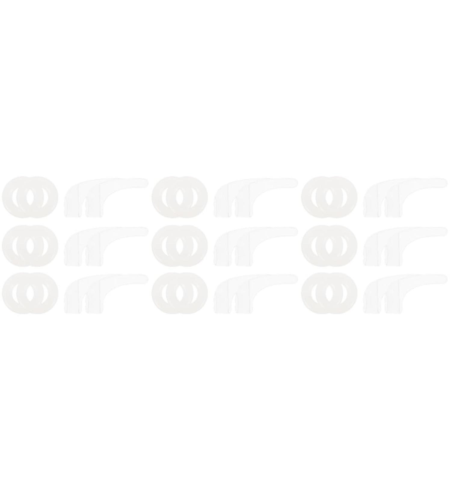 Doitool 600-Part Clear Glasses Frame Set | Round Glass Holders & Silicone Ear Handles | Portable & Durable | Ideal for Daily Use - Buy Online on GoSupps.com