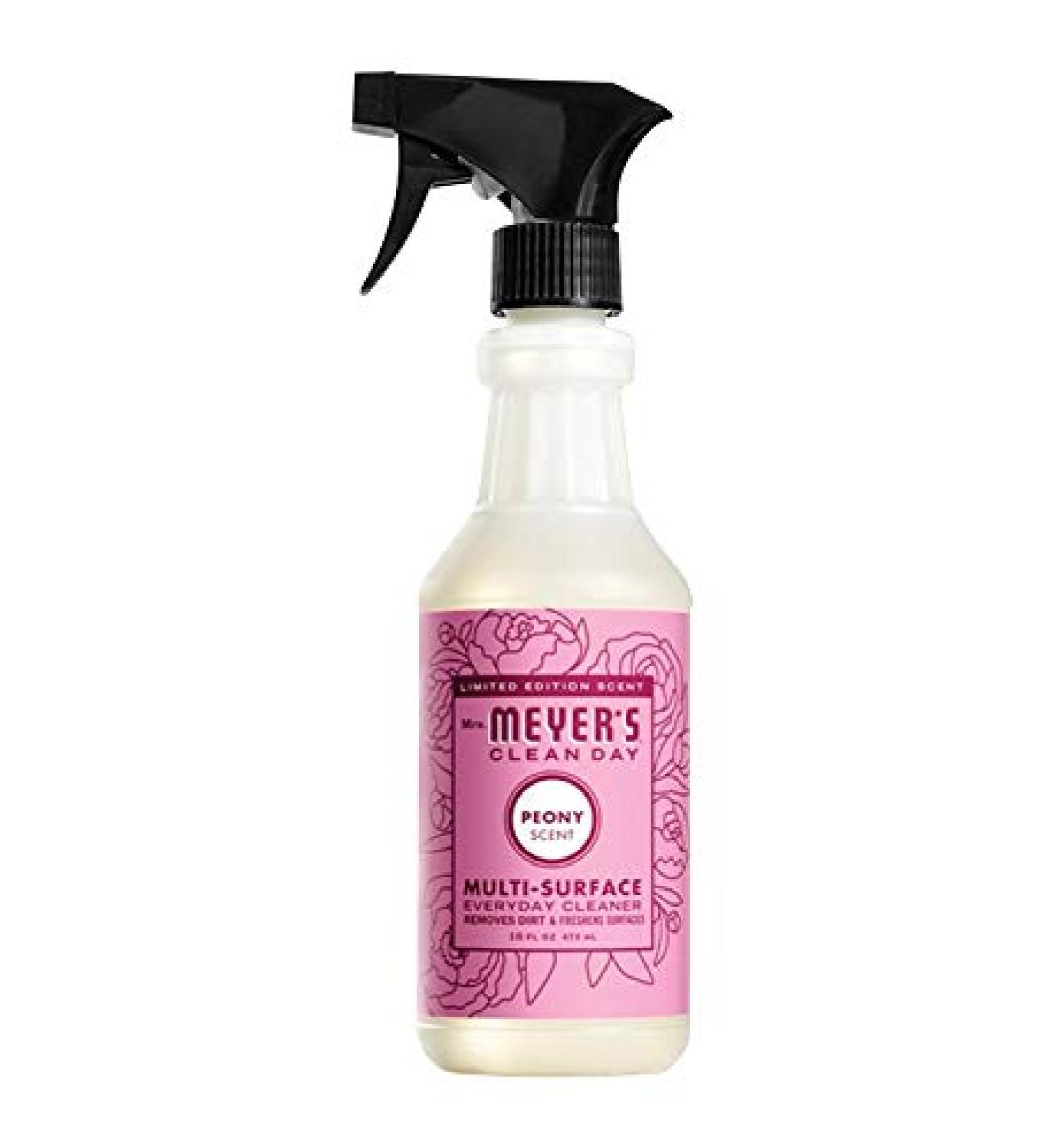Mrs. Meyer's Clean Day 70061 Multi Surface Everyday Cleaner Peony Scent 16 oz. - Quantity 6