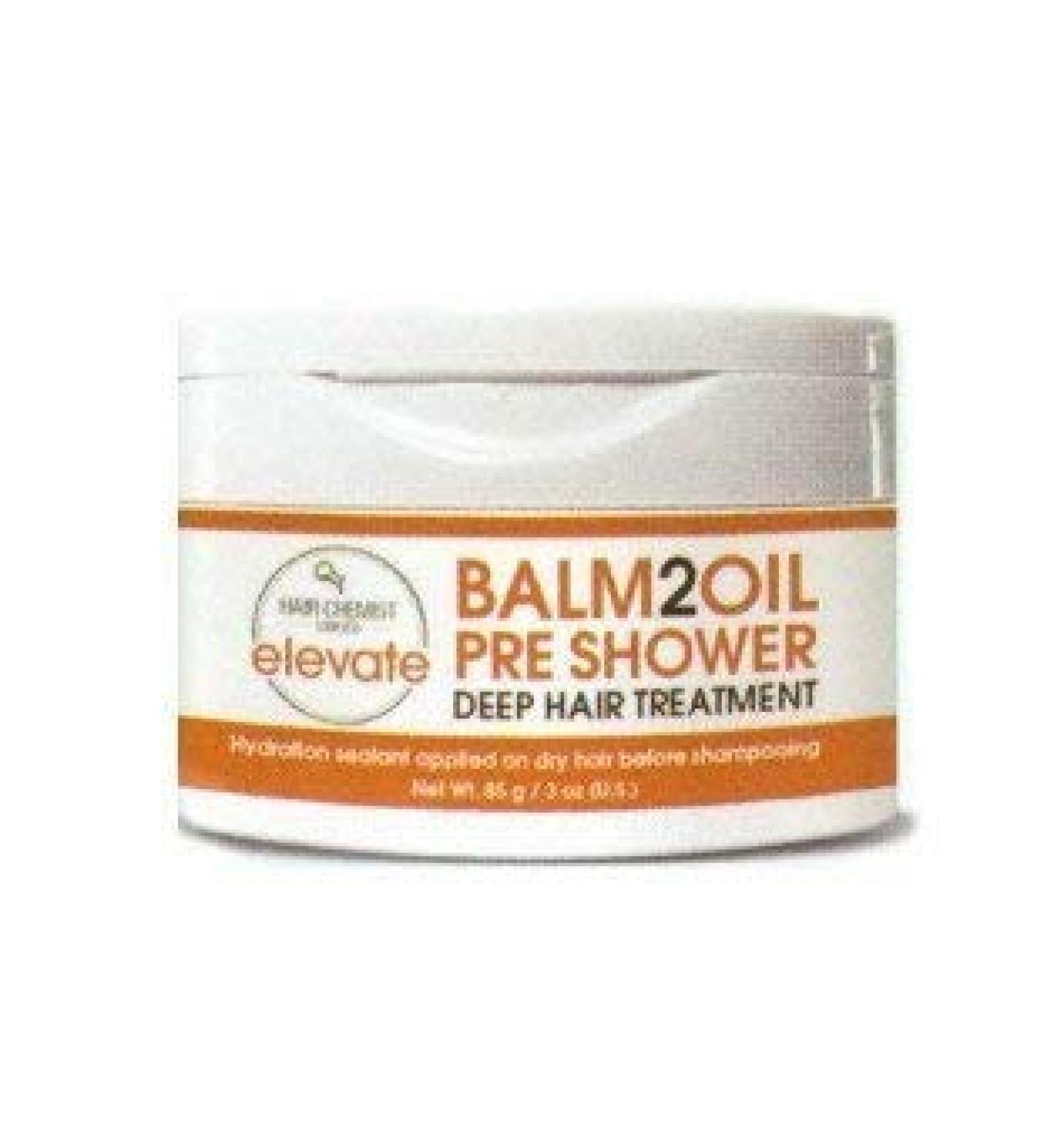 Hair Chemist Elevate Balm2Oil Pre Shower Deep Hair Treatment 3 oz - Intense Nourishment for Silky Smooth Hair - Buy Online on GoSupps.com
