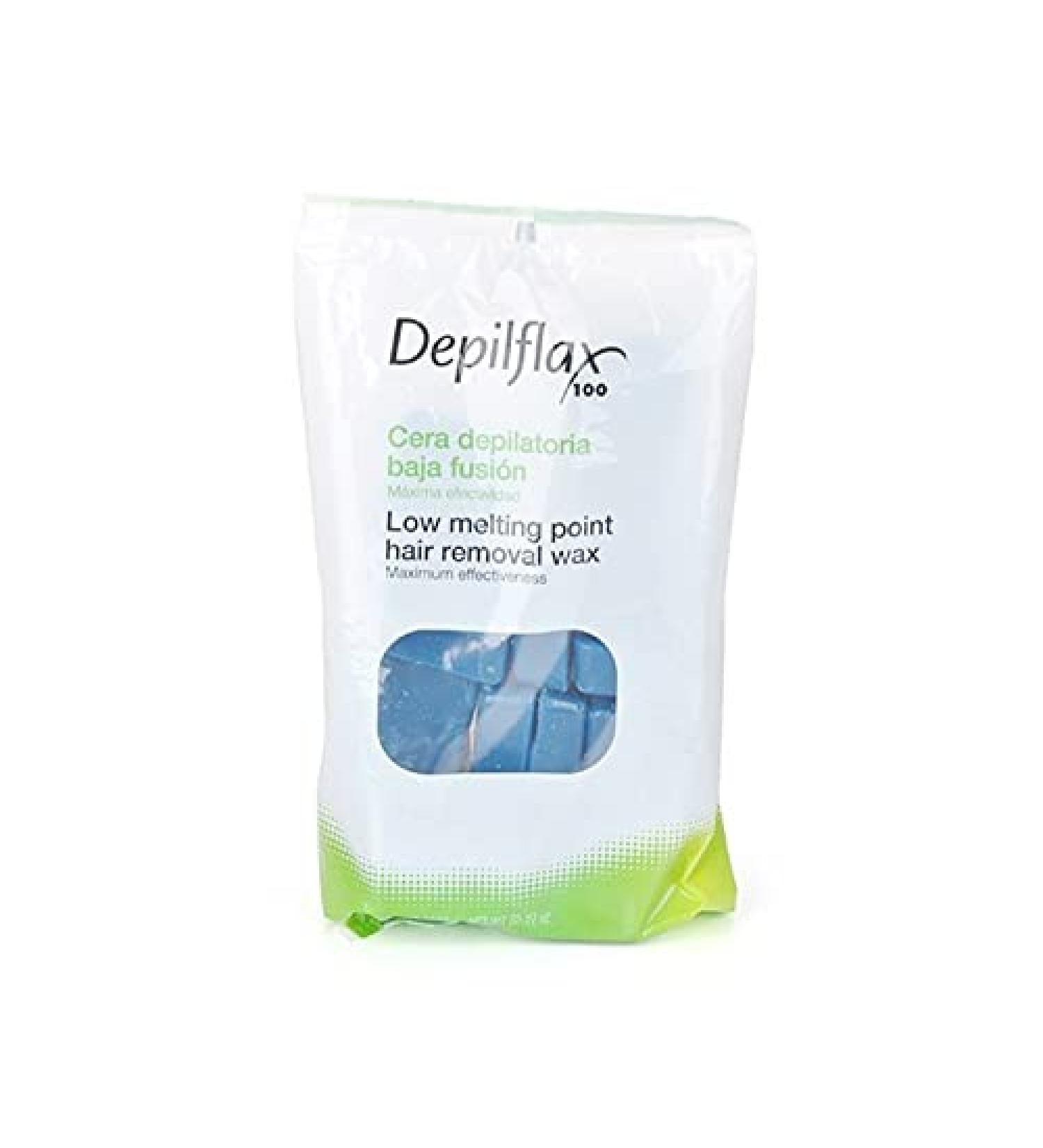 DEPILFLAX WAX SAFETY GUARANTEE 1KG AZULEN