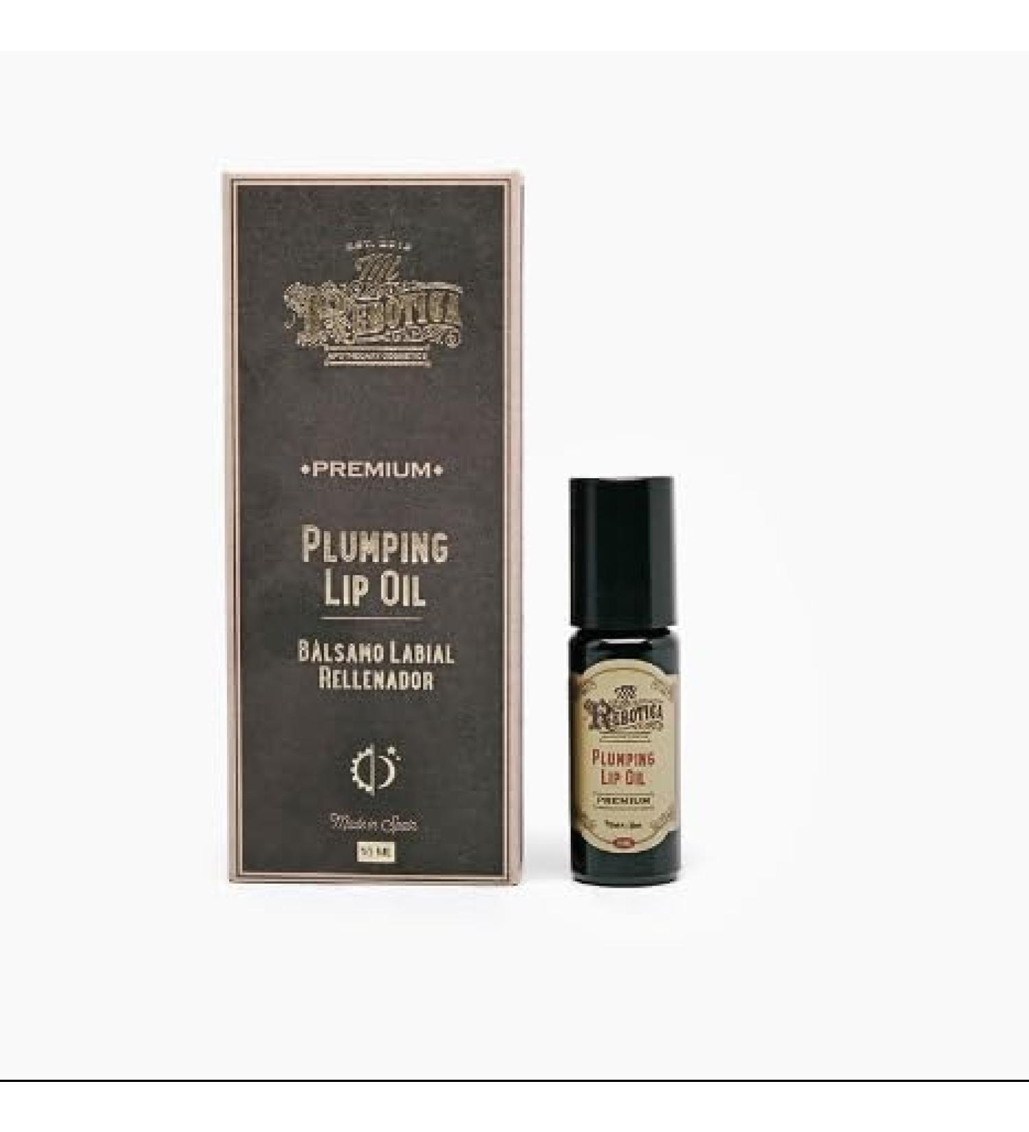 MI REBOTICA Mi Rebotica - Anti-aging lip oil vegetable active ingredients 100% natural oils rejuvenates and plumps increased volume and elasticity (10 ml)