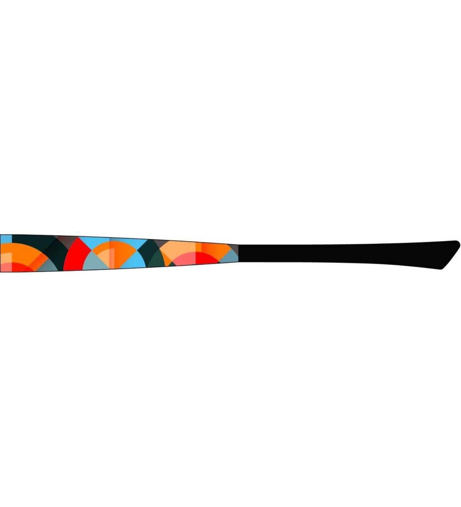 Eye Max interchangeable temples 5470.01 semicircles orange/coloured