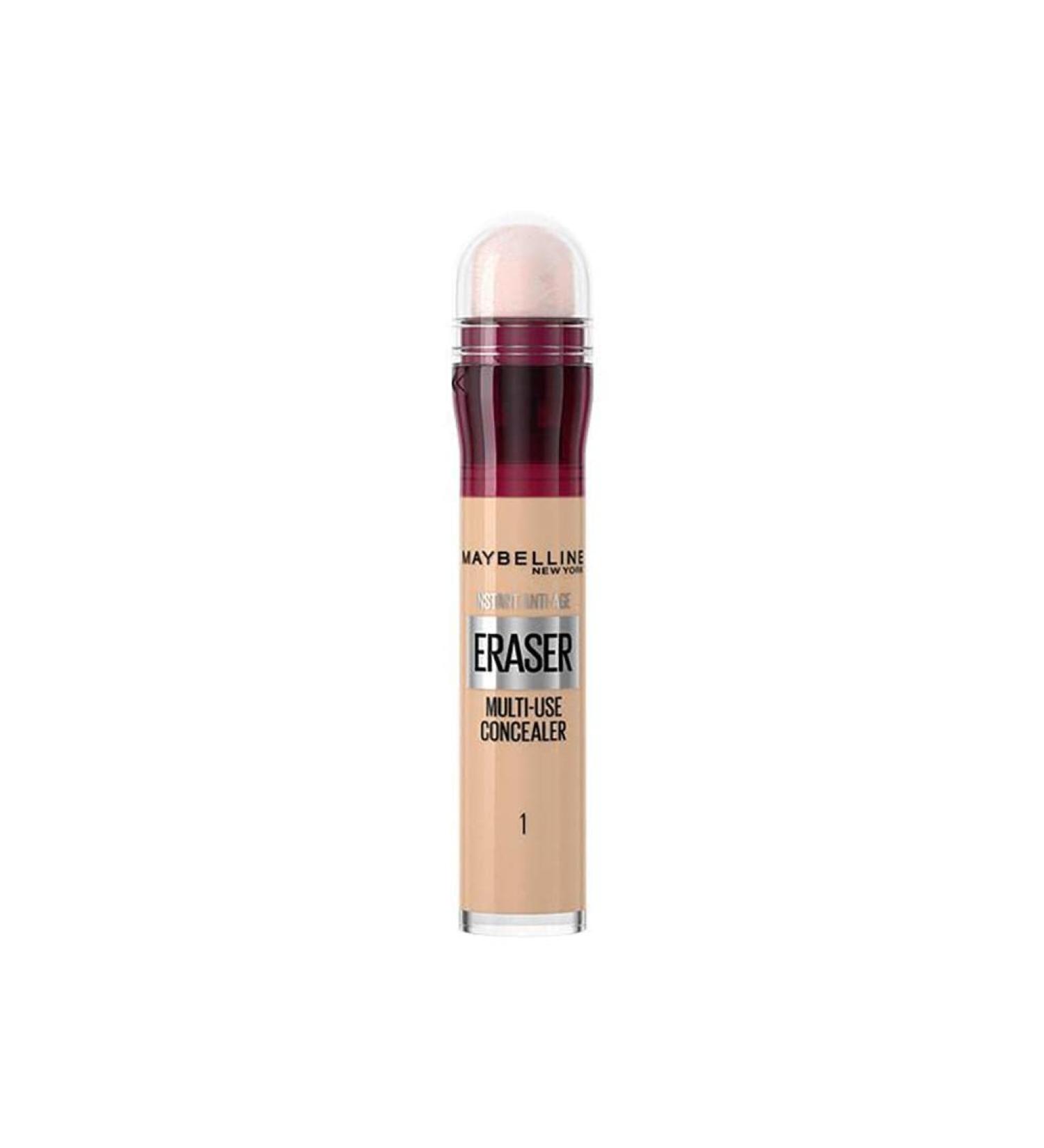 Maybelline Eraser Eye Concealer Light 6.8ml - Brighten and Conceal Under-eye Circles - Buy Online on GoSupps.com