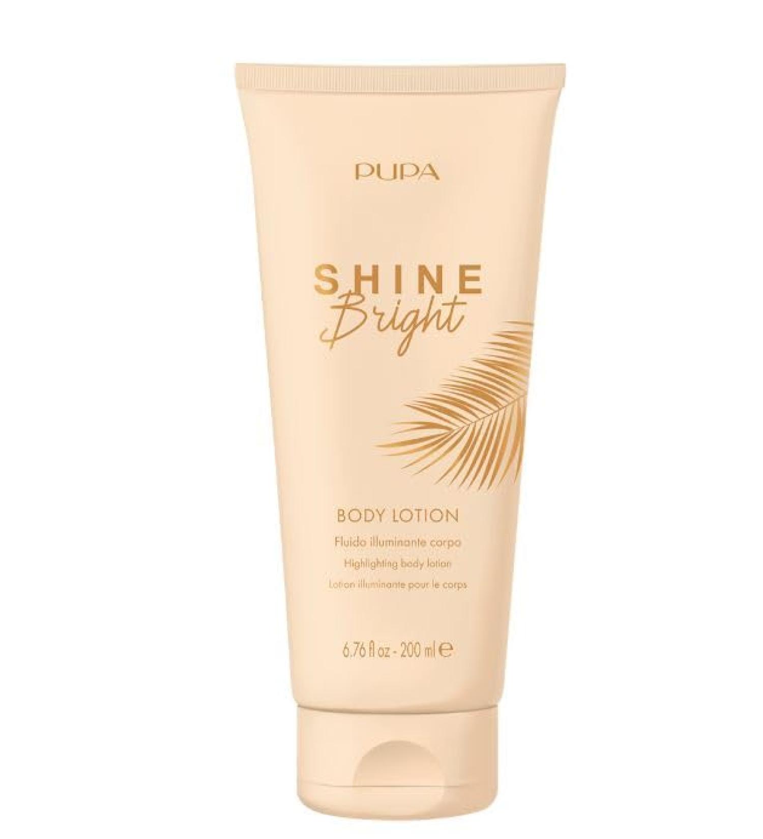 Pupa Shine Bright Body Illuminating Fluid 200ml