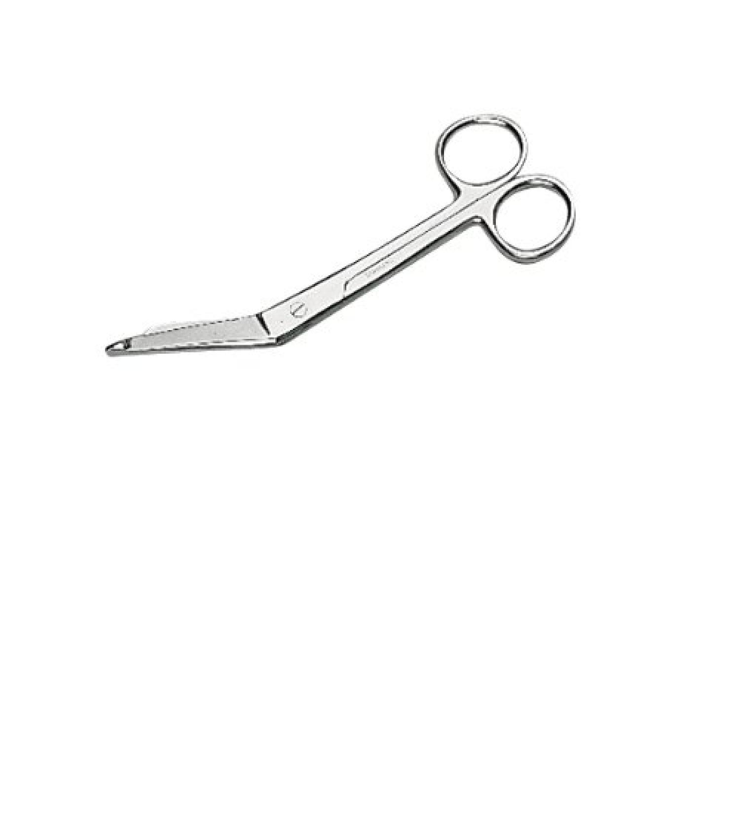 Lister bandage scissors knee-bent with head 14 cm