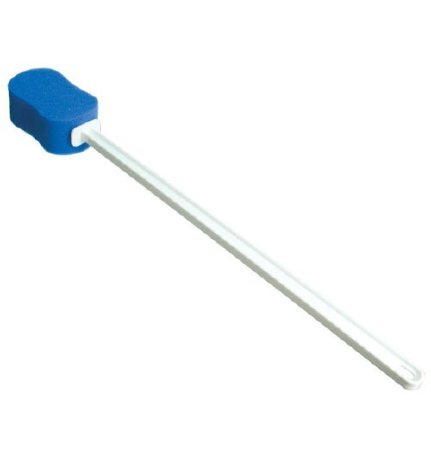 Long Handle Bath Sponge- 22-in. Contoured