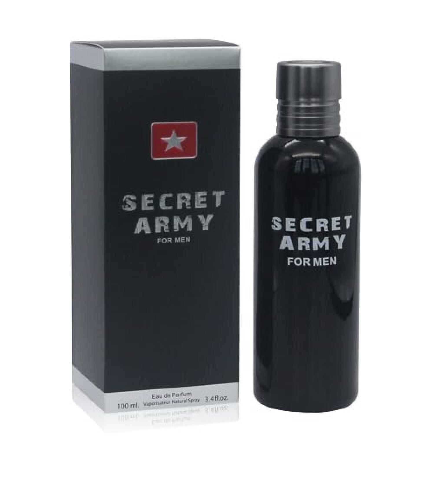 Secret Army Cologne for Men Eau de Parfum 3.4 fl. oz Woody Aromatic fragrance for men. - Buy Online on GoSupps.com