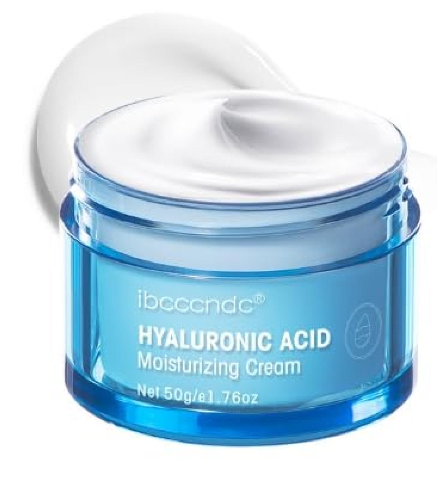 Hyaluronic Acid Hydrating Face Cream Moisturiser Face Moisturizer for Women Essence Face Cream Moisturiser Face Women Reduce Redness & Dryness For Body & Hands Non-Greasy - Buy Online on GoSupps.com