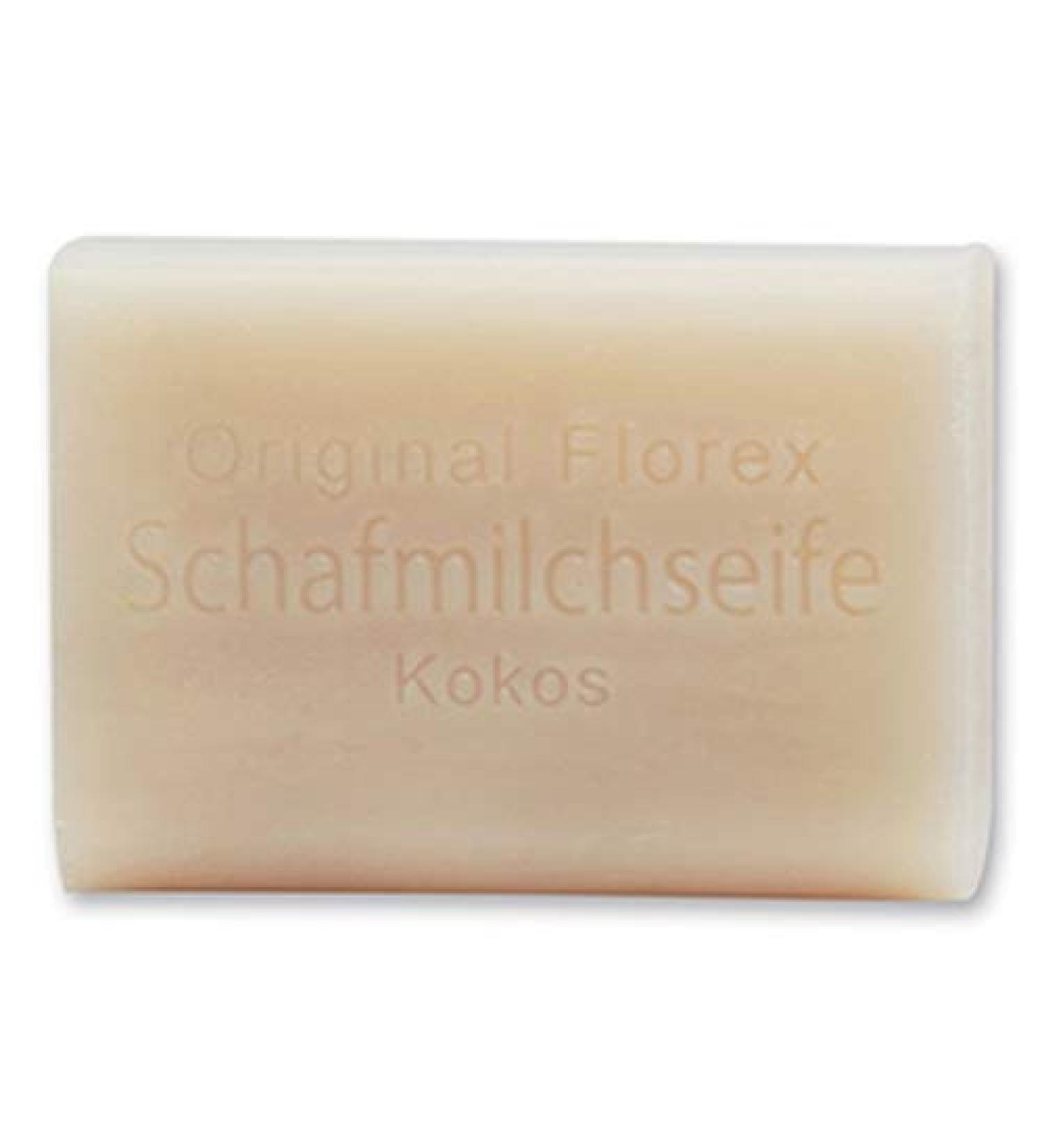 Florex Florex Sheep's Milk and Coconut Soap Premium quality soap with an exotic fragrance pampers the skin 100g