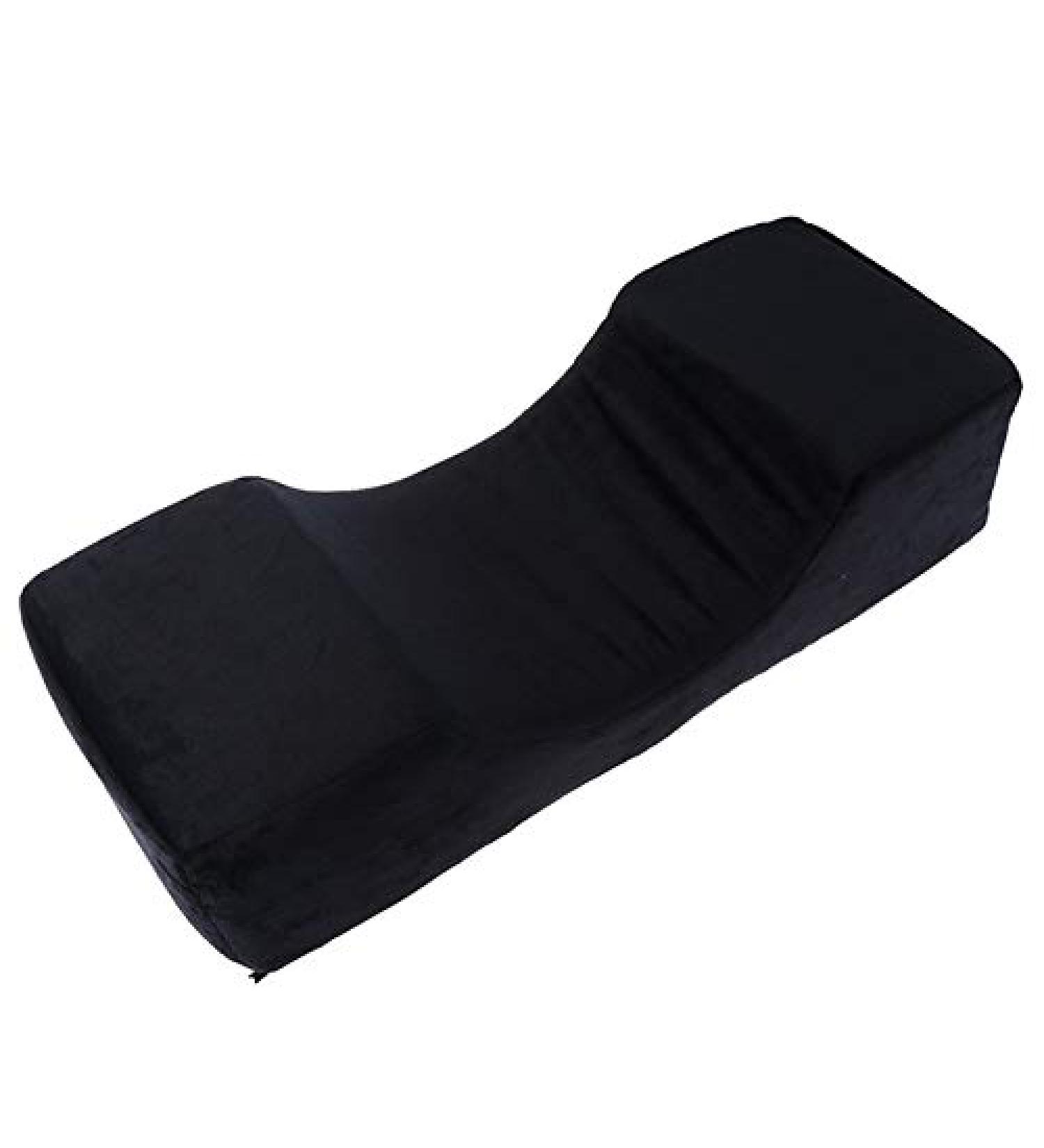 KOO Lash Pillow: Memory Foam Eyelash Extension Neck Support with Pocket - Black - Buy Online on GoSupps.com