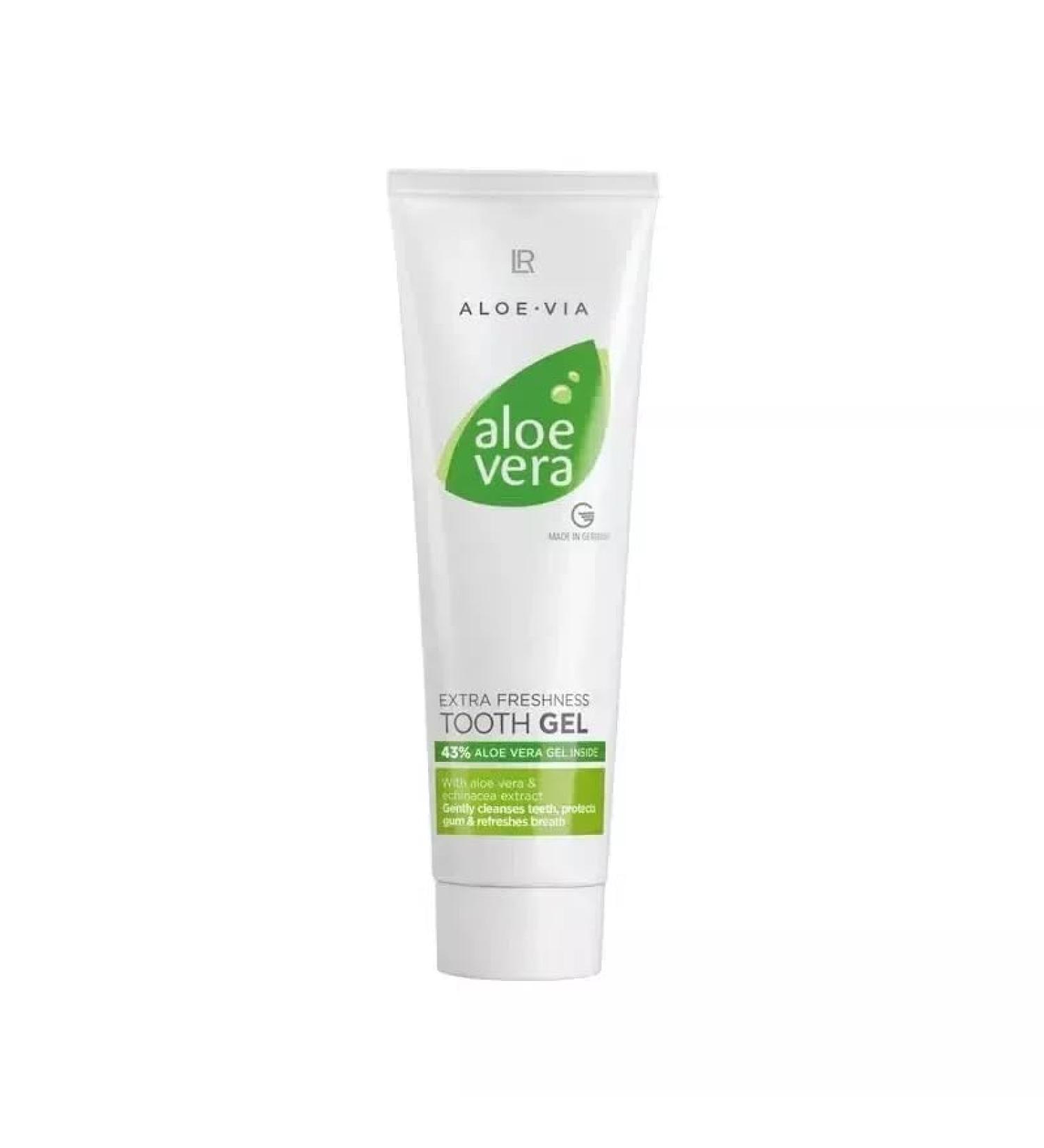 LR Health&Beauty Aloe-Via Aloe Vera Extra Freshness Tooth Gel Daily Use 100 ml./3.3 fl.oz.