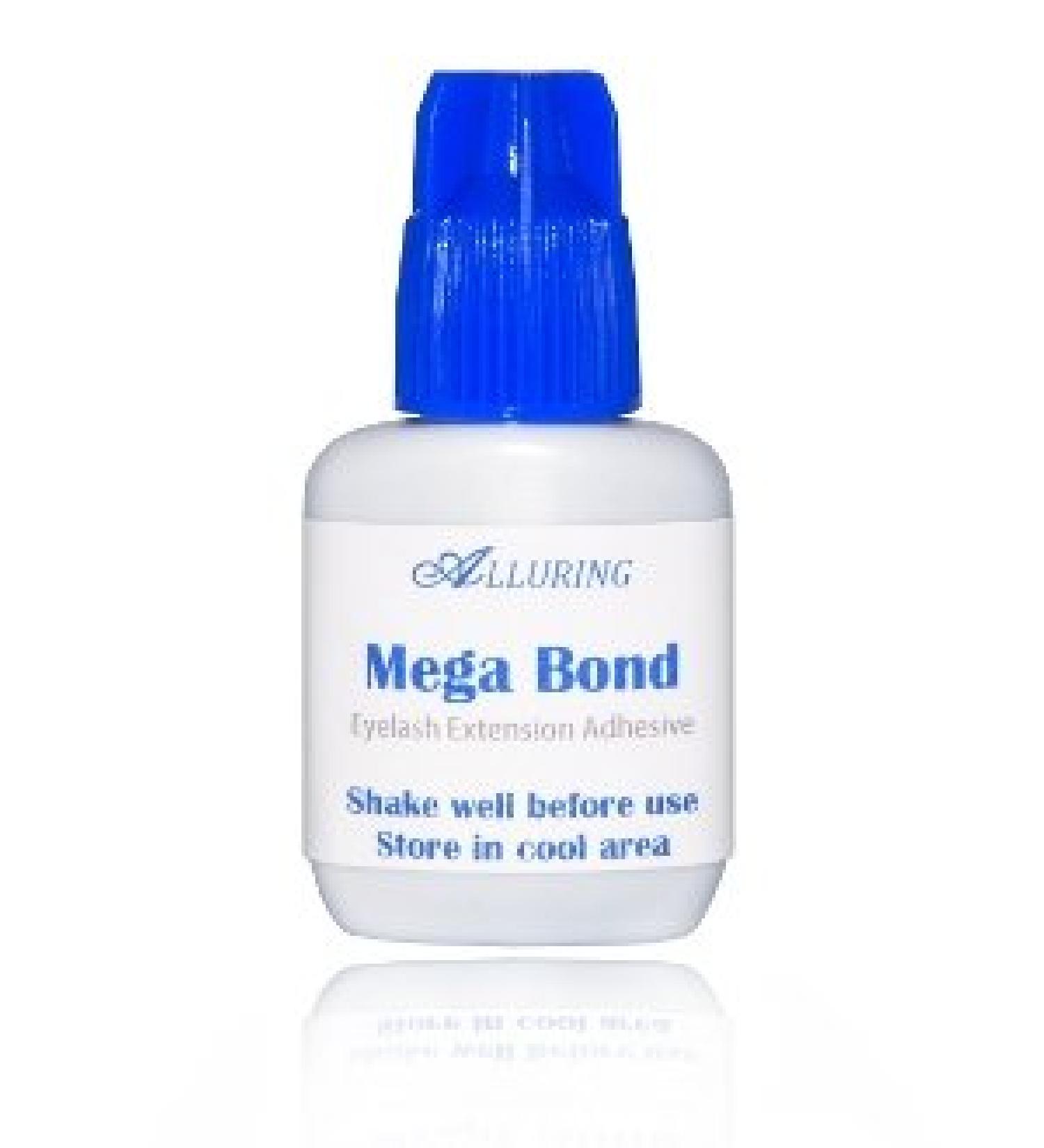 Strong Eyelash Extensions Adhesive Glue - Alluring Mega Strong, Great Retention, Fast Drying - 3ml - Buy Online on GoSupps.com