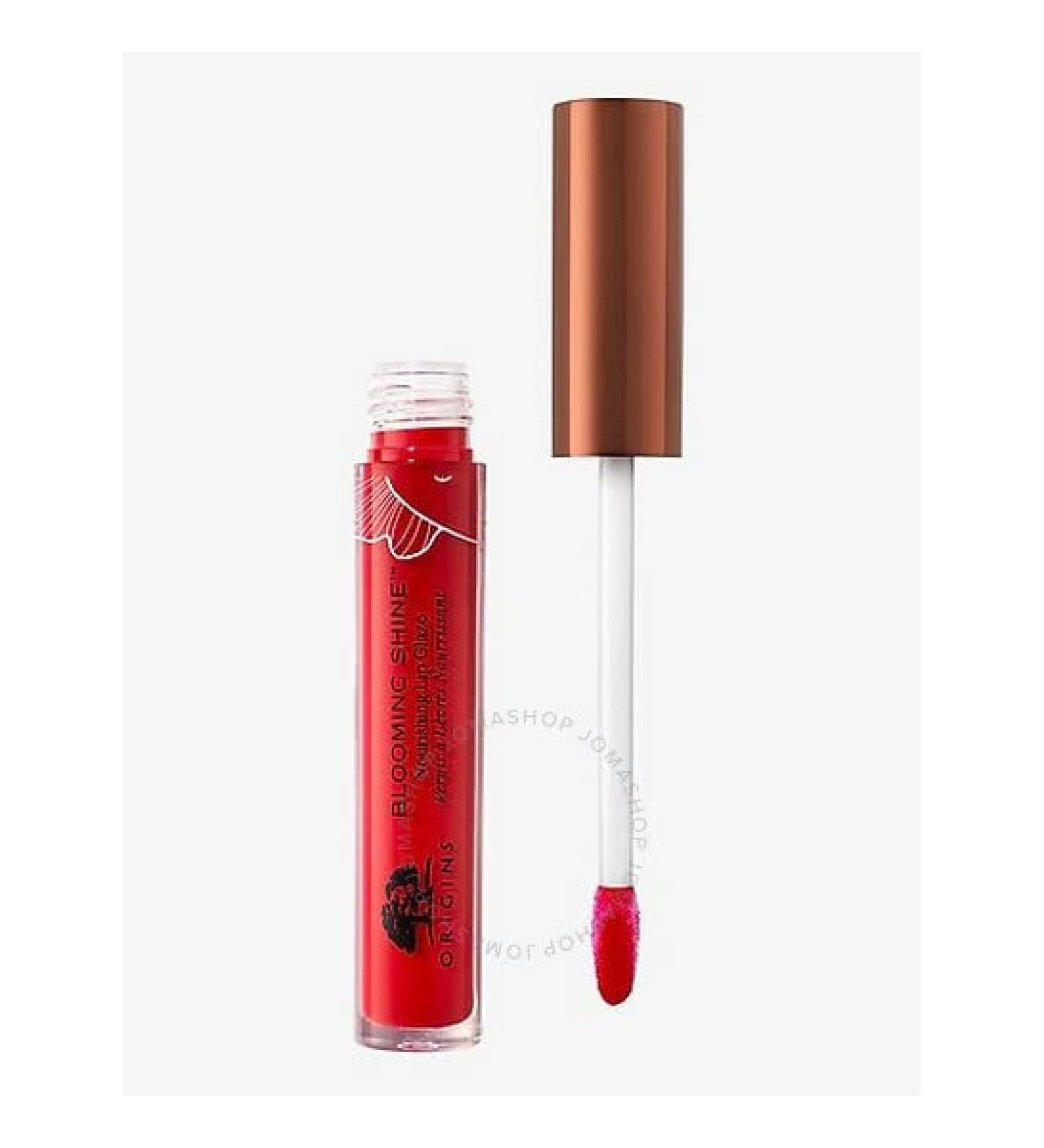 Origins Blooming Shine Nourishing Lip Glaze - 05 Scarlet Rose