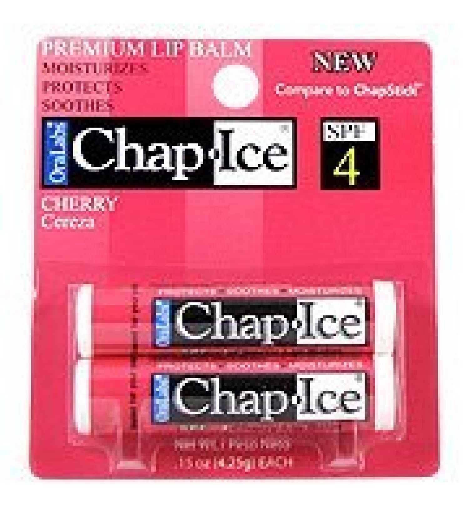 Chap Ice Premium Lip Balm Cherry SPF 4 by OraLabs