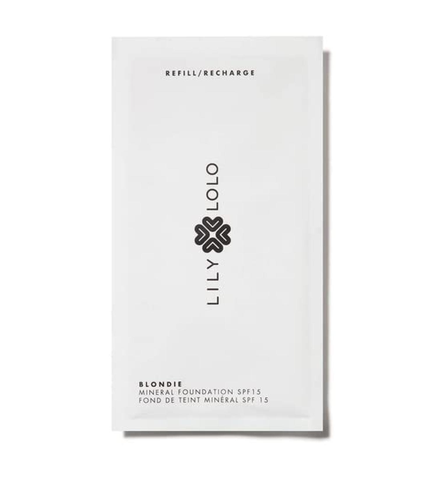 LILY LOLO - Recharge fond de teint poudre min rale PORCELAIN 10g