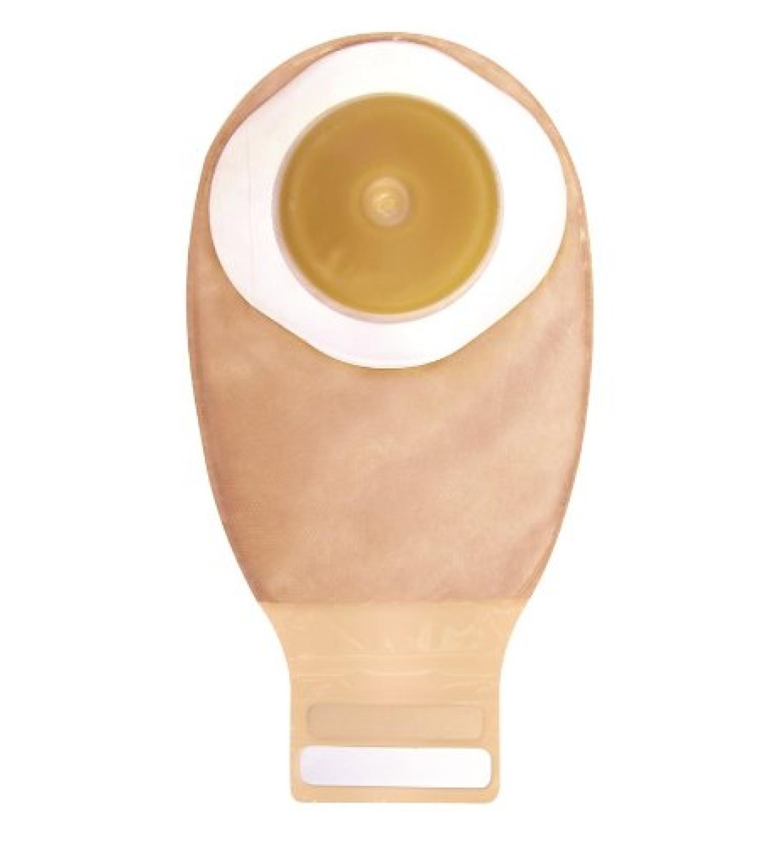 Esteem + Convex One-Piece Drainable Pre-Cut Pouch w/ InvisiClose Durahesive one-sided comfort panel 12" Opaque 1 1/8" (28mm)