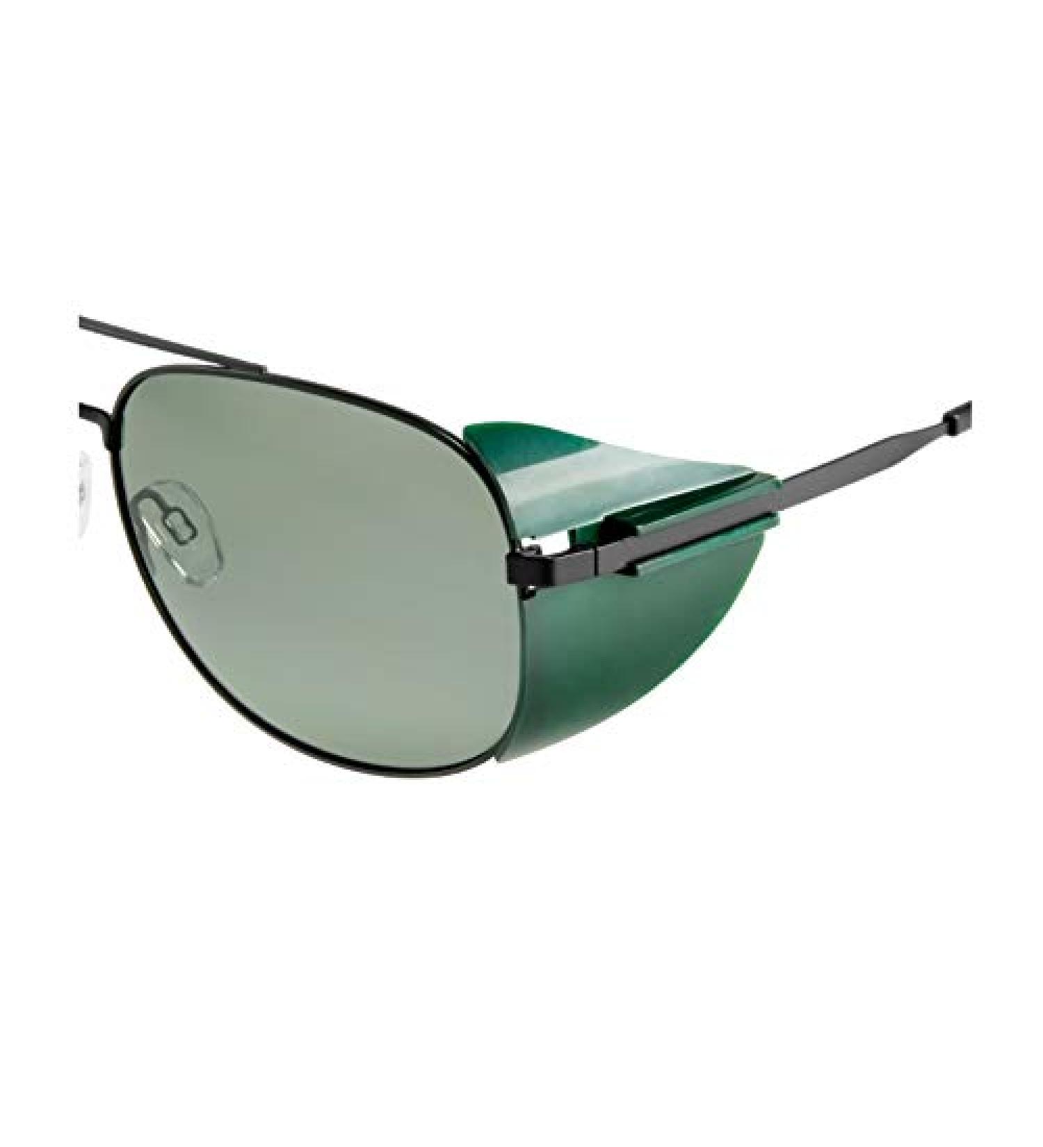 Side protection CYRUS made of plastic in green for clipping on (3.5-4 mm)