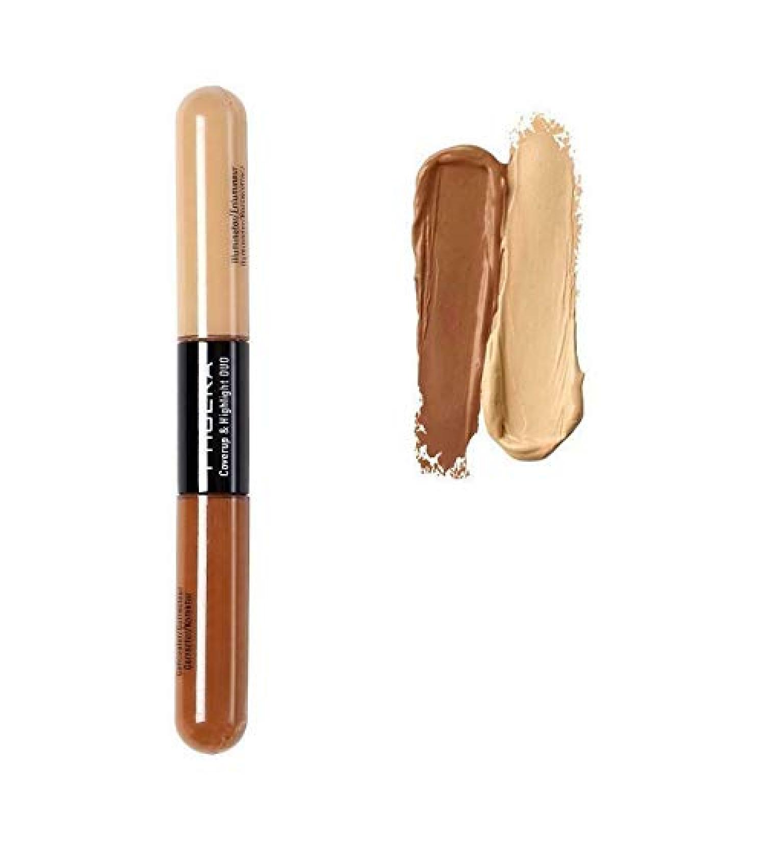 AQUAPURITY PHOERA Sculpt & Highlight Concealer Contour Foundation - Almond/Light - Buy Online on GoSupps.com
