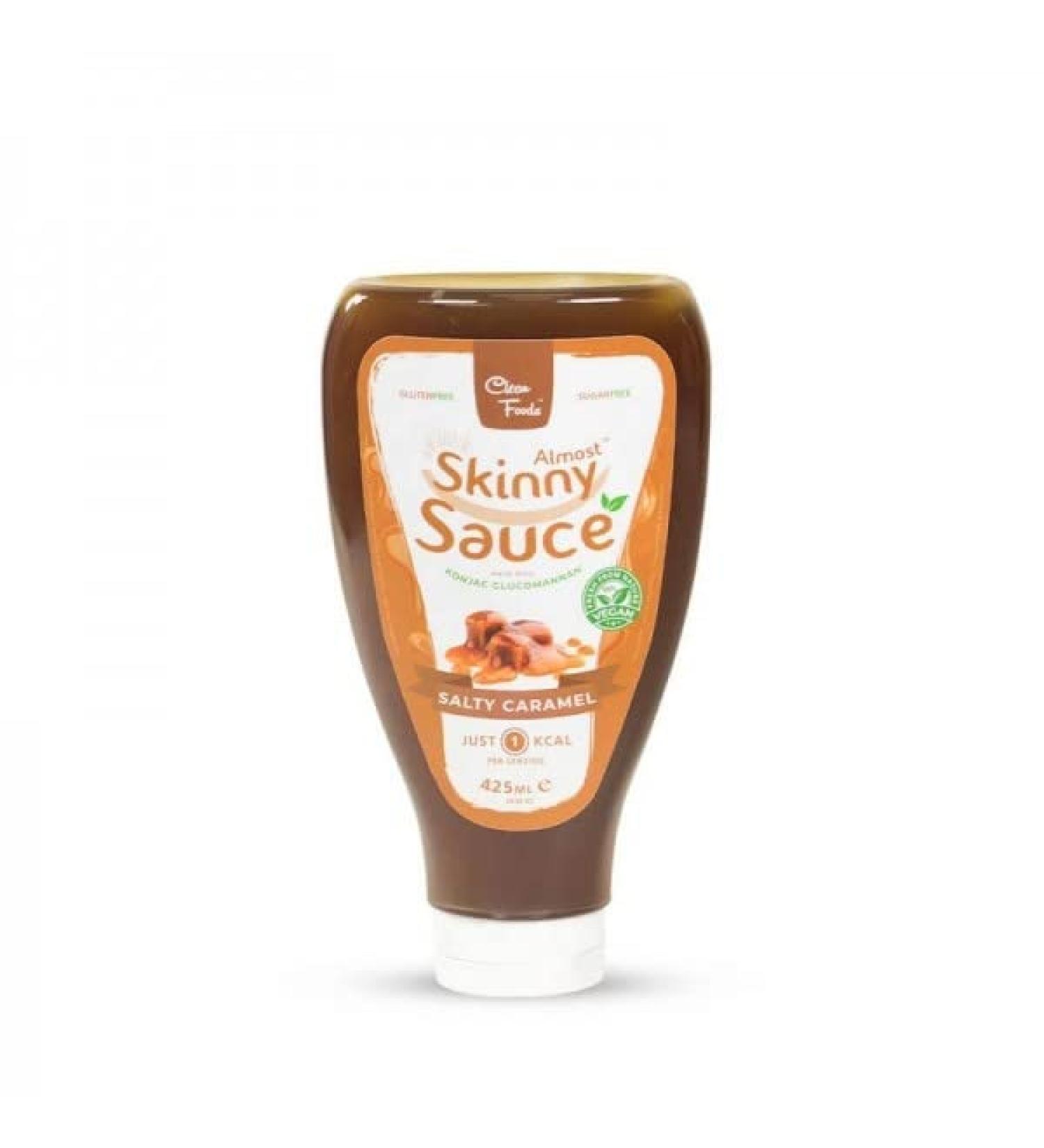 3 x CleanFoods Dessert Sauce 1 Calorie I Salted Caramel Flavor I 425 ml I for Pancakes Waffles I Less than 1 Calorie per Serving (5 g) I Salted Caramel Dessert Sauce I Veggie - Buy Online on GoSupps.com
