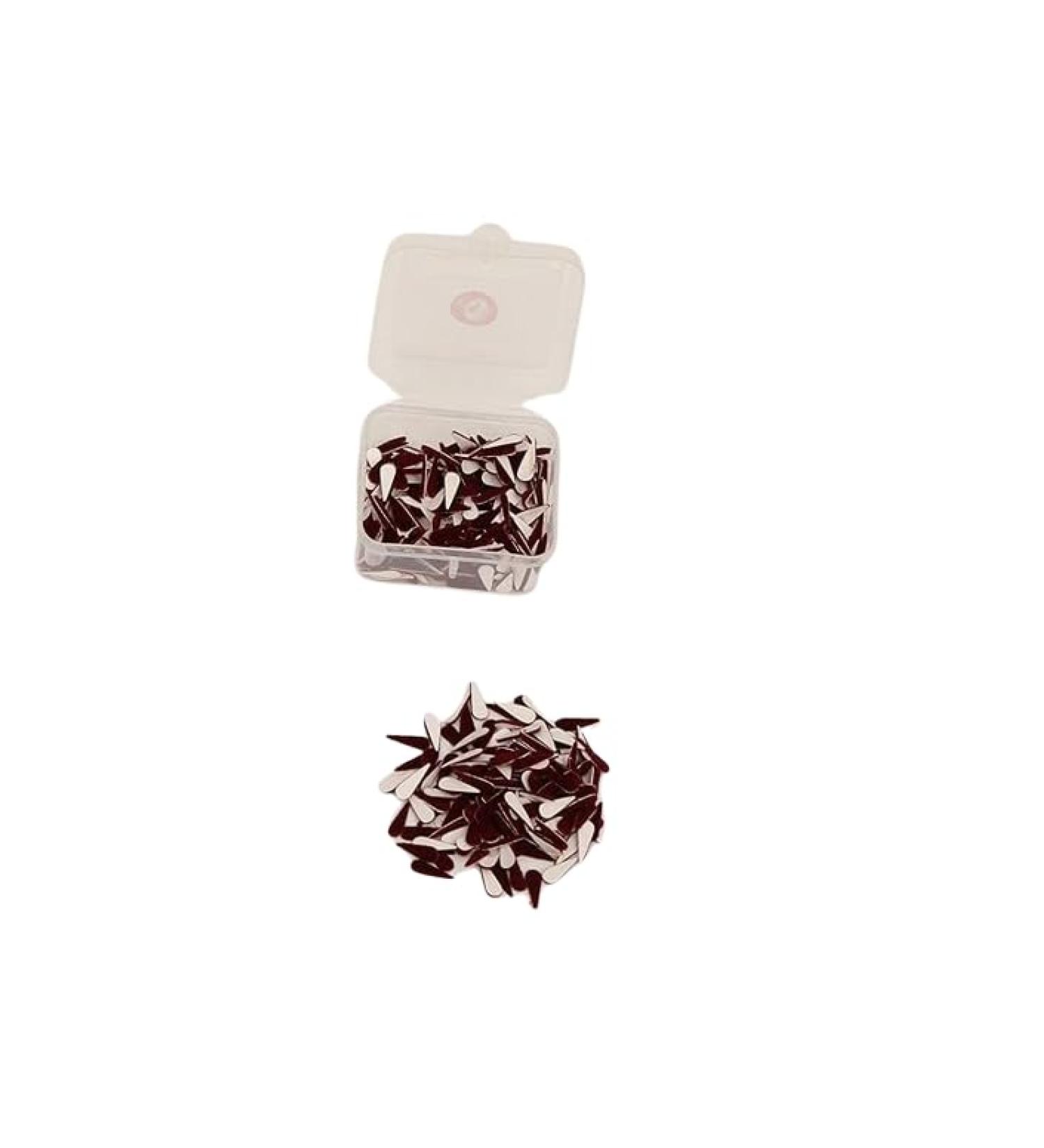 Buy Kalpana Women's Maroon Bindi | Slim Tilak Stickers | Kumkum Pack of 12 | International Shipping Available - Buy Online on GoSupps.com