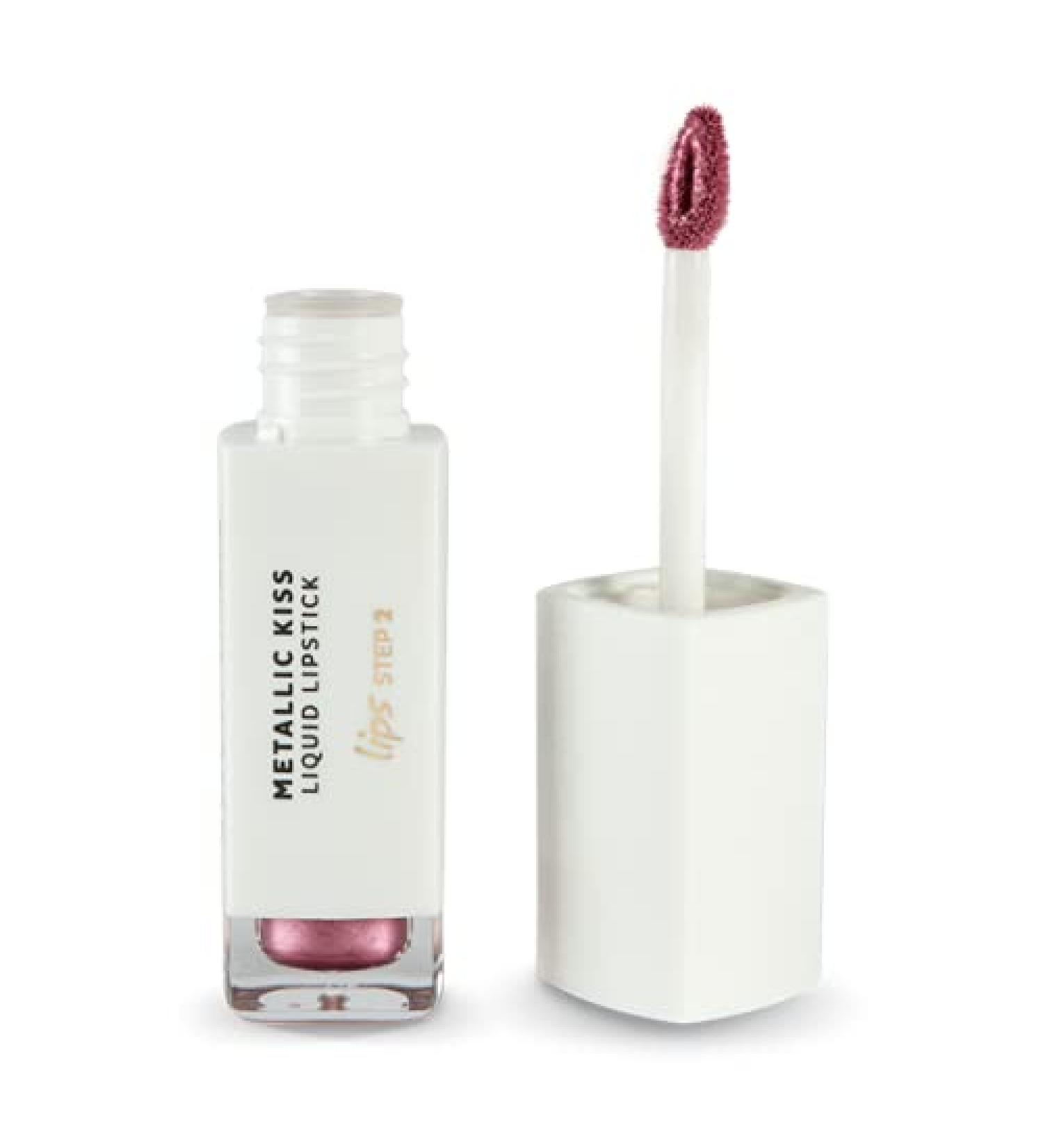 Andreia Andreia Professional Make Up - Lips - Metallic Kiss Liquid Lipstick - 03 Pink Crush