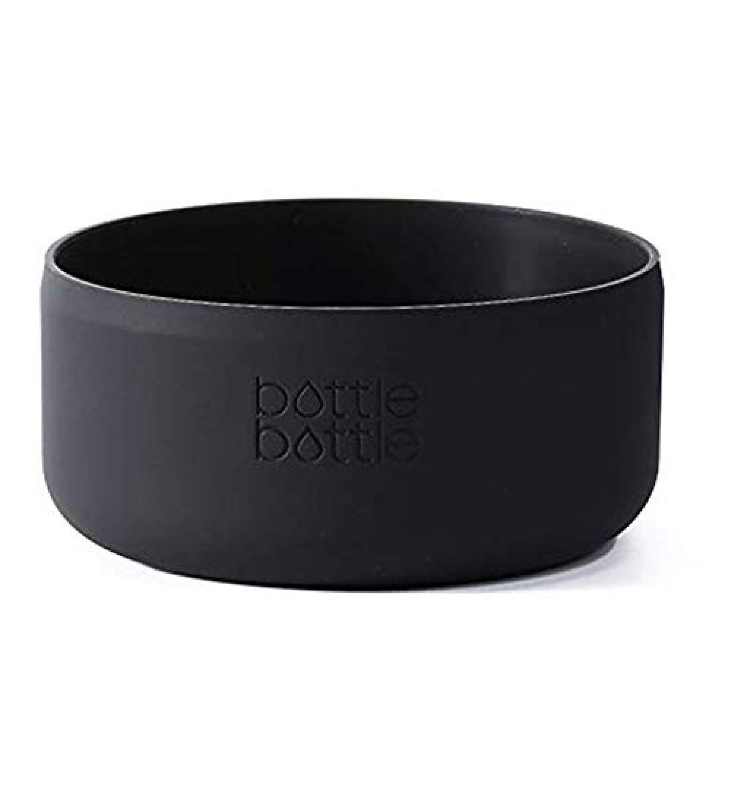 Protective Silicone Sleeve for Hydro Sports, Simple Modern, Takeya, MIRA, Iron Flask Water Bottles - BPA Free Anti-Slip Cover (Night Black, 32/40 oz) - Buy Online on GoSupps.com