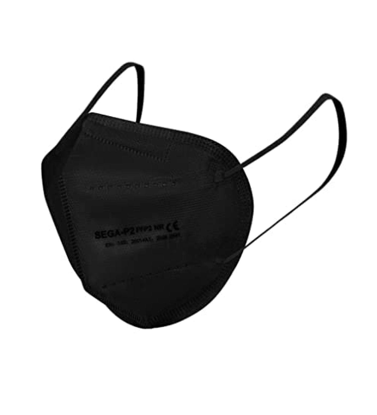 Tradeforth GmbH 100x Black - FFP2 protective mask individually packed 5 layers - Certified CE2841